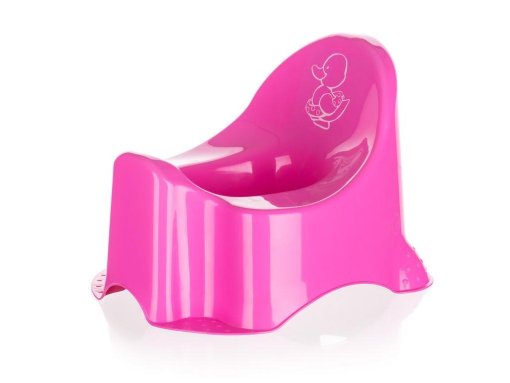 Svět dětí - Nočník 30x25x22cm DUCK růžový