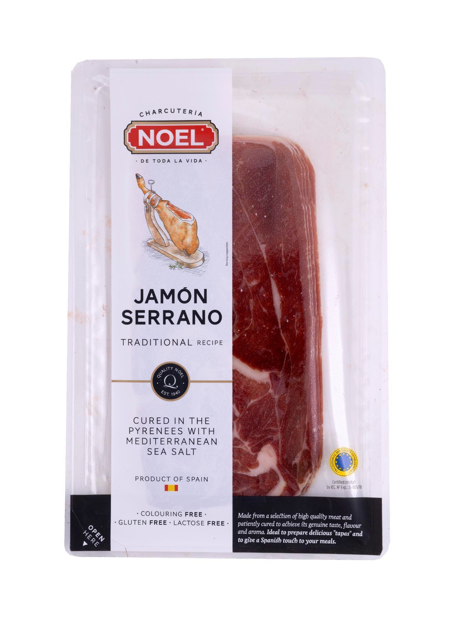 Uzeniny a lahůdky - Noel Jamon serrano krájené 80 g
