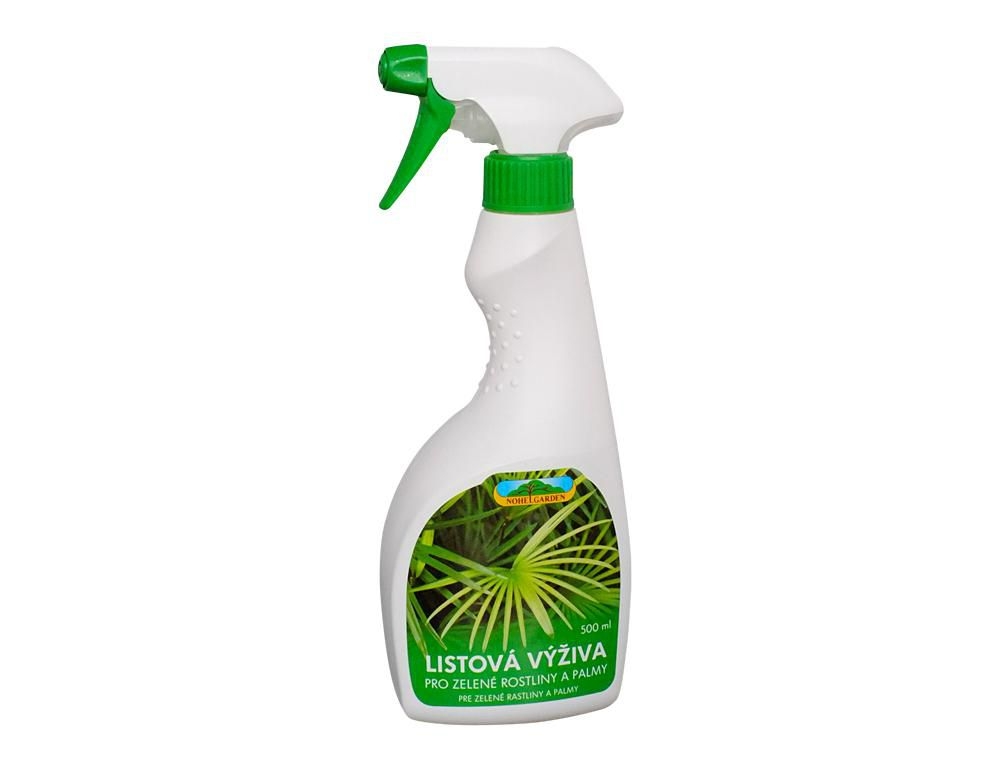 Domácnost a Zahrada - Nohel Garden Listová výživa pro zelené rostliny a palmy 500ml