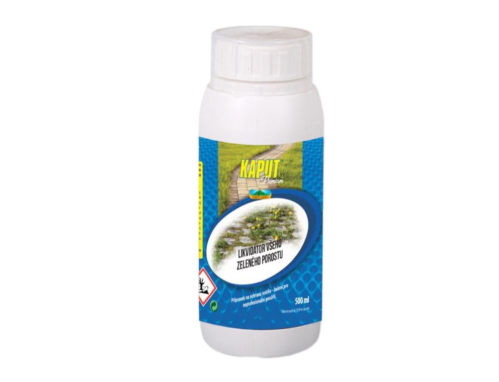 Domácnost a Zahrada - Nohel Kaput Premium 500ml likvidátor všeho zeleného porostu