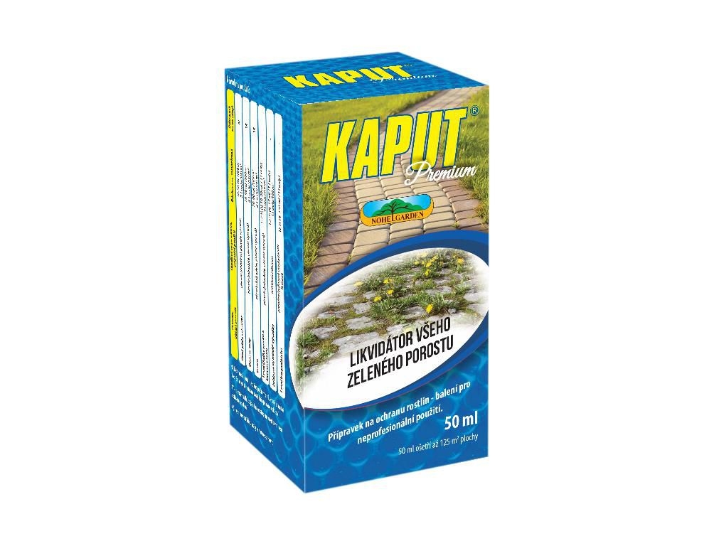 Domácnost a Zahrada - Nohel Kaput Premium 50ml likvidátor všeho zeleného porostu