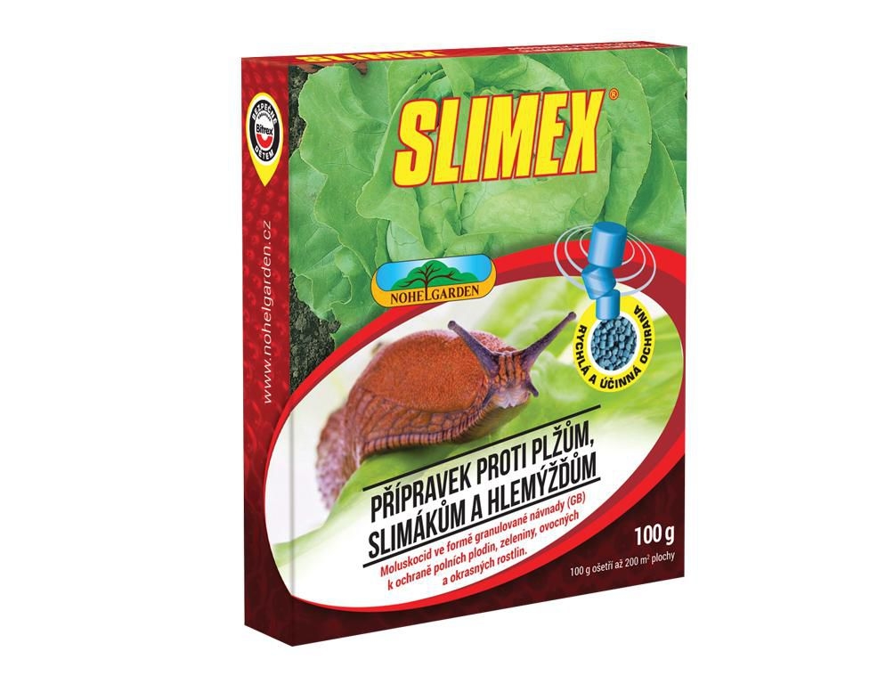 Domácnost a Zahrada - Nohel Slimex proti plžům, slimákům a hlemýžďům 100g