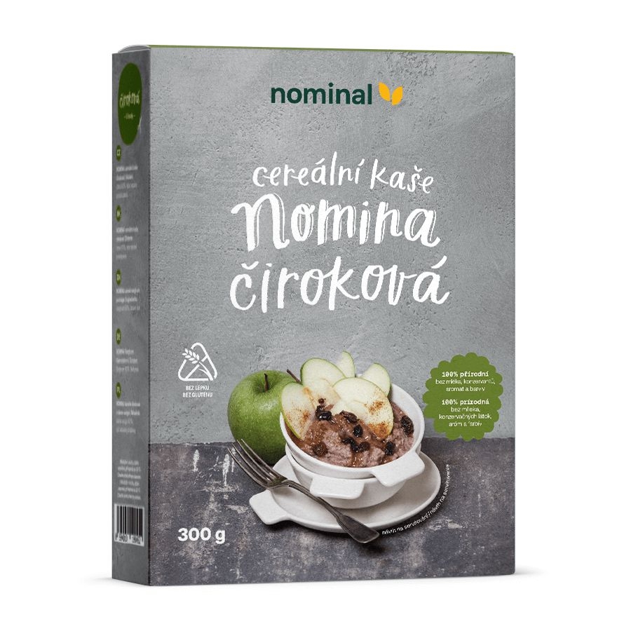 Trvanlivé potraviny - Nominal Kaše čiroková bezlepková 300 g