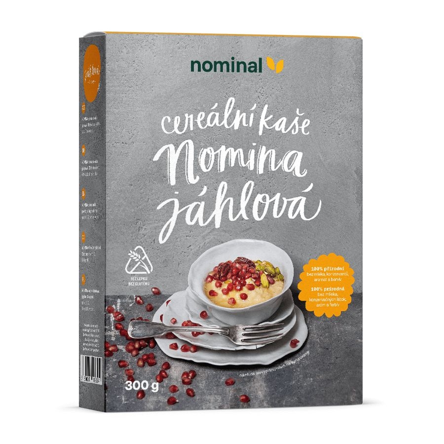 Trvanlivé potraviny - Nominal Kaše jáhlová bezlepková 300 g