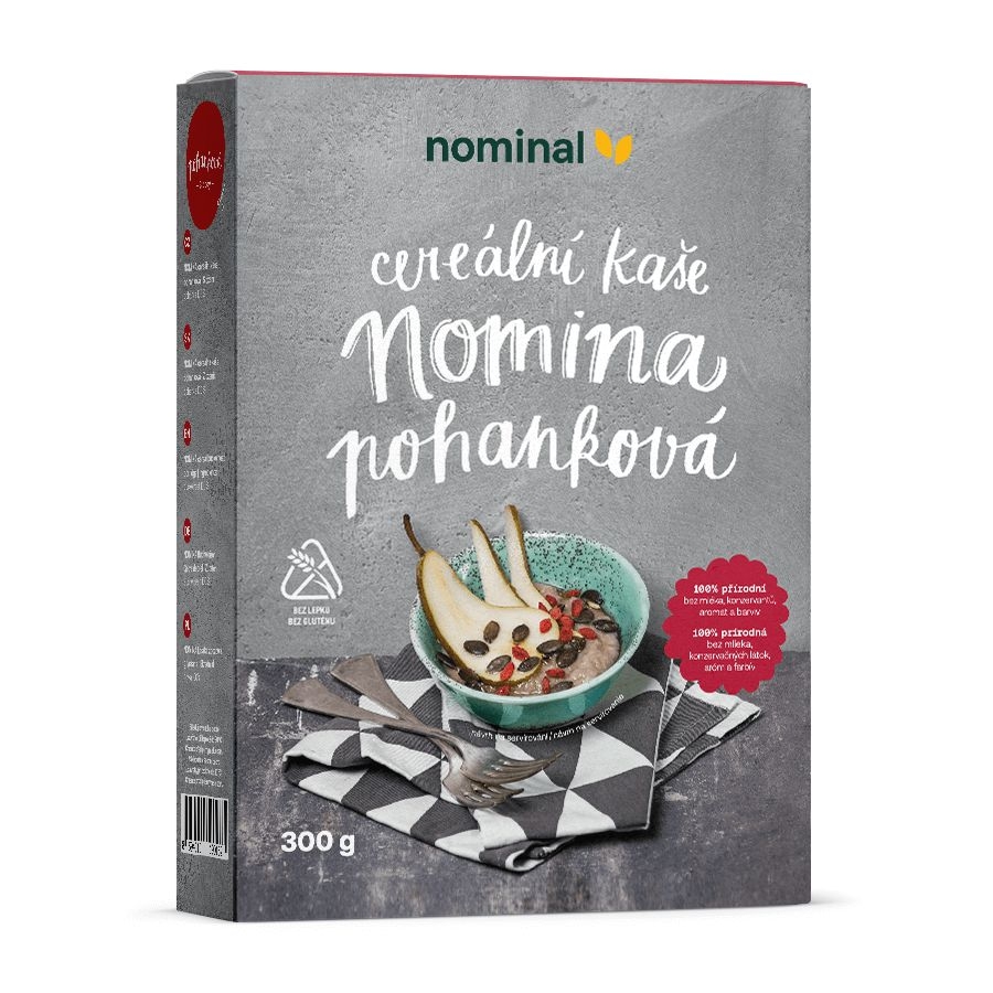 Trvanlivé potraviny - Nominal Kaše pohanková bezlepková 300 g