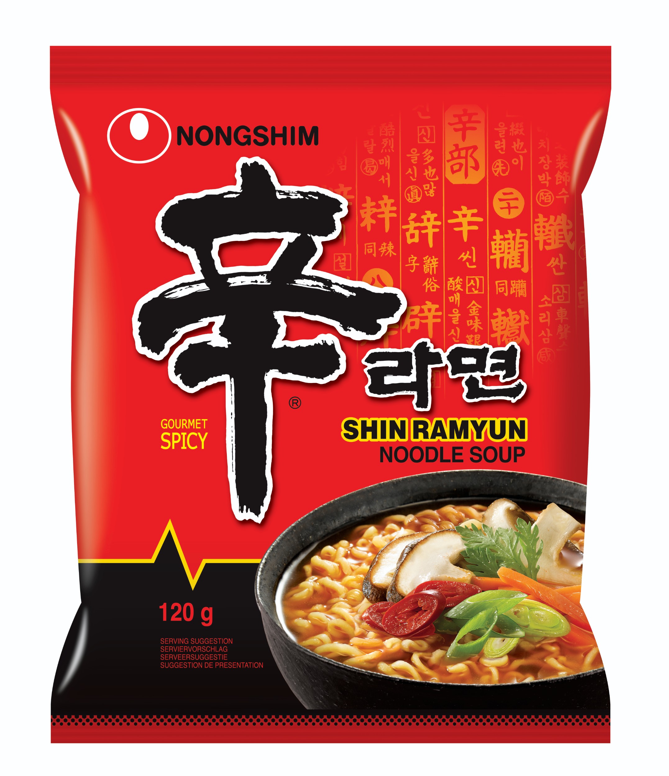 Trvanlivé potraviny - Nongshim Shin Ramyun Shin Ramyun 120g