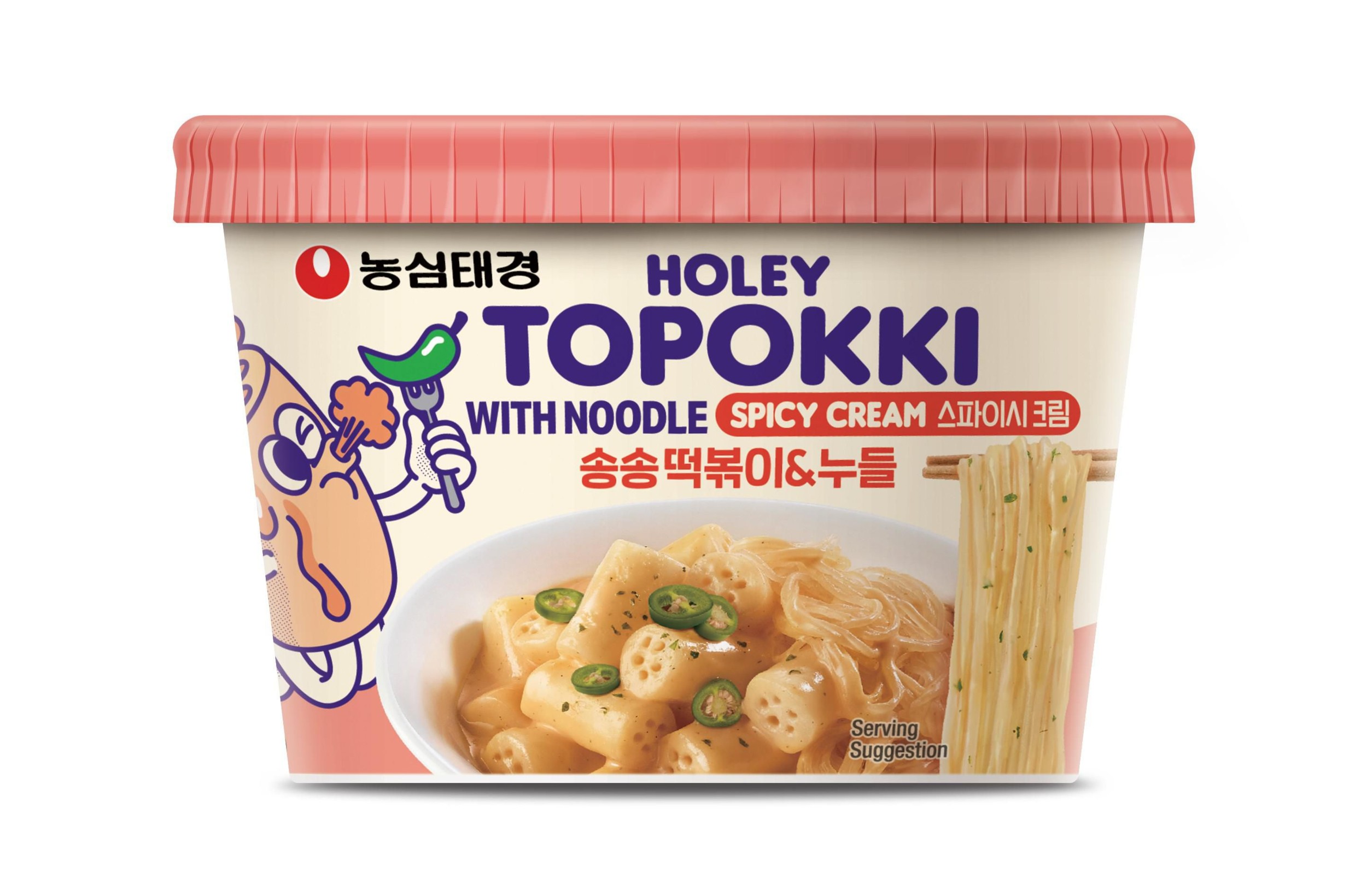 Trvanlivé potraviny - Nongshim Topokki Krémové pikantní 118 g