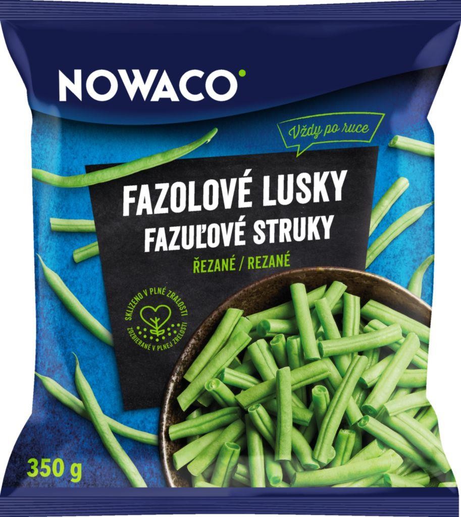Mražené potraviny - Nowaco Fazolové lusky řezané mražené 350g