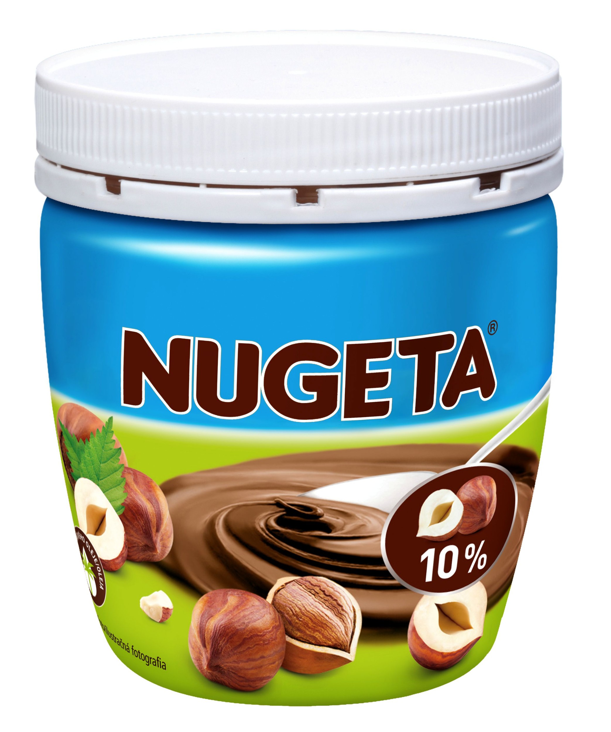 Trvanlivé potraviny - Nugeta 10% lískooříšková bez palmového oleje 340g