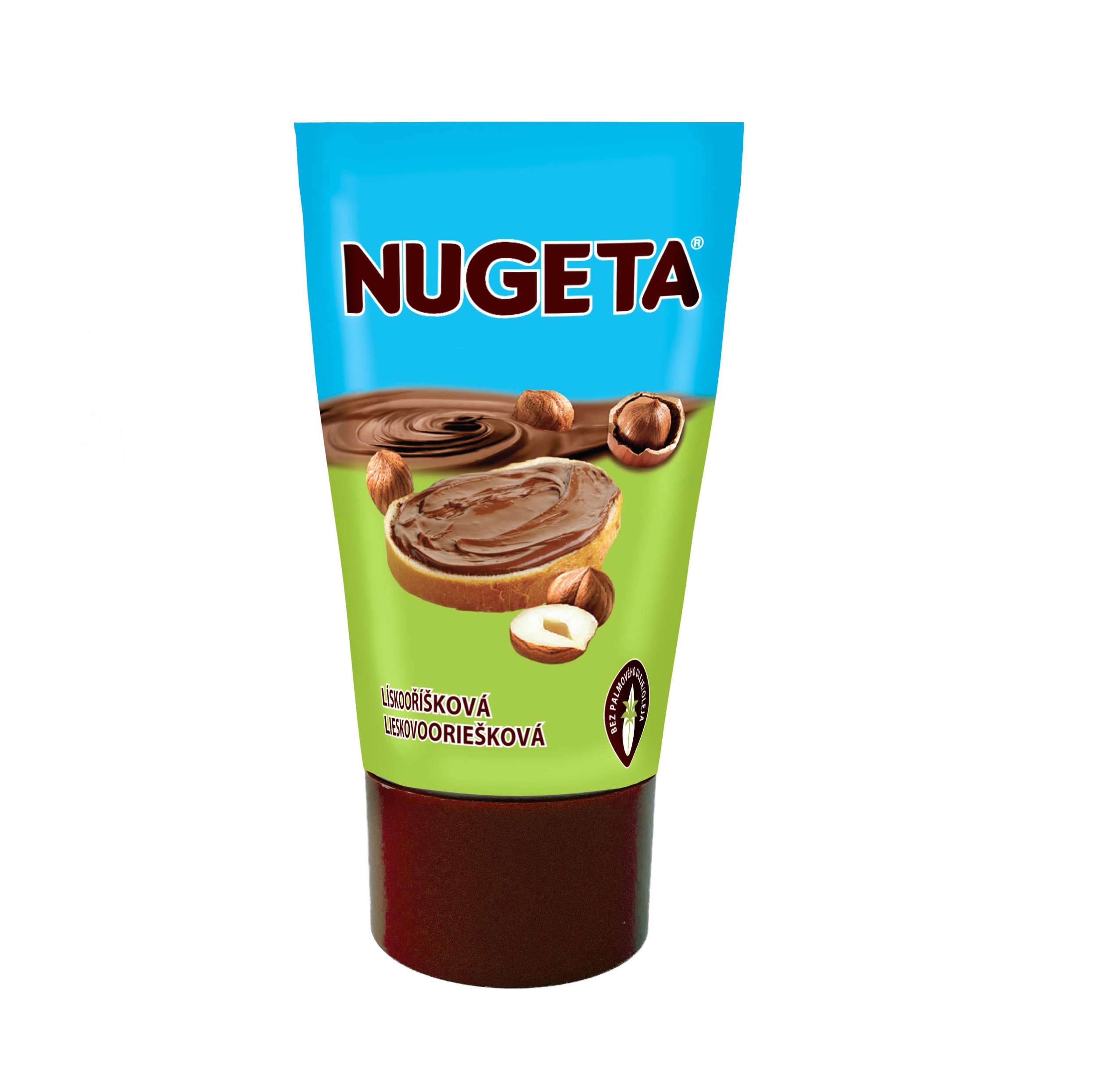 Trvanlivé potraviny - Nugeta tuba 10 % lískooříšková pomazánka bez palm. oleje 35g