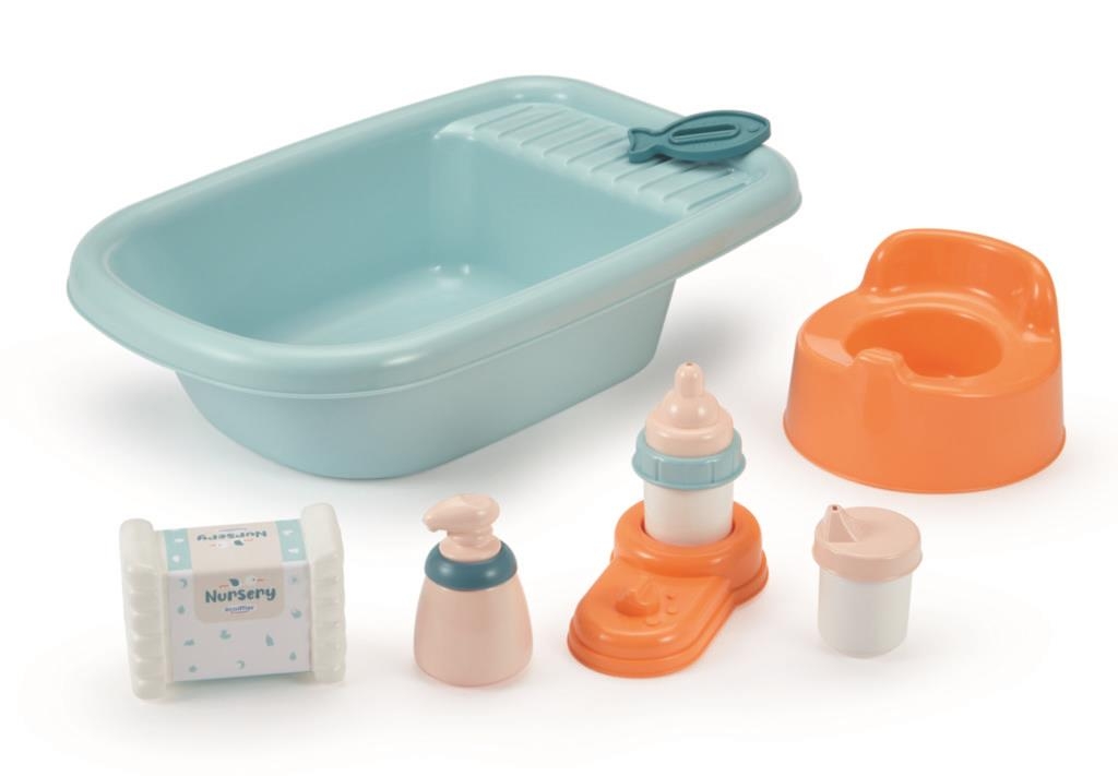 Svět dětí - Nursery vanička, nočník a další pro panenku, 32 cm