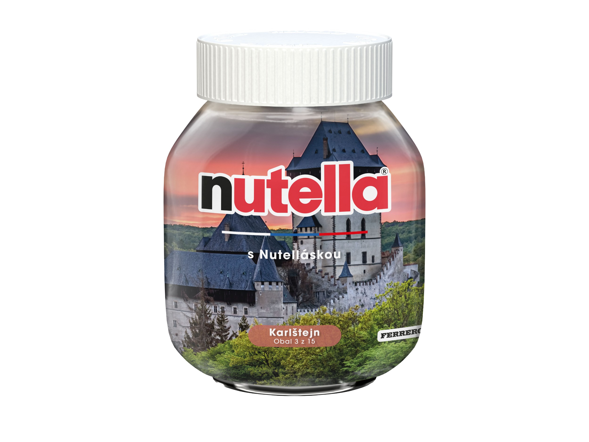 Trvanlivé potraviny - Nutella Ferrero Pomazánka lískooříšková s kakaem 600 g