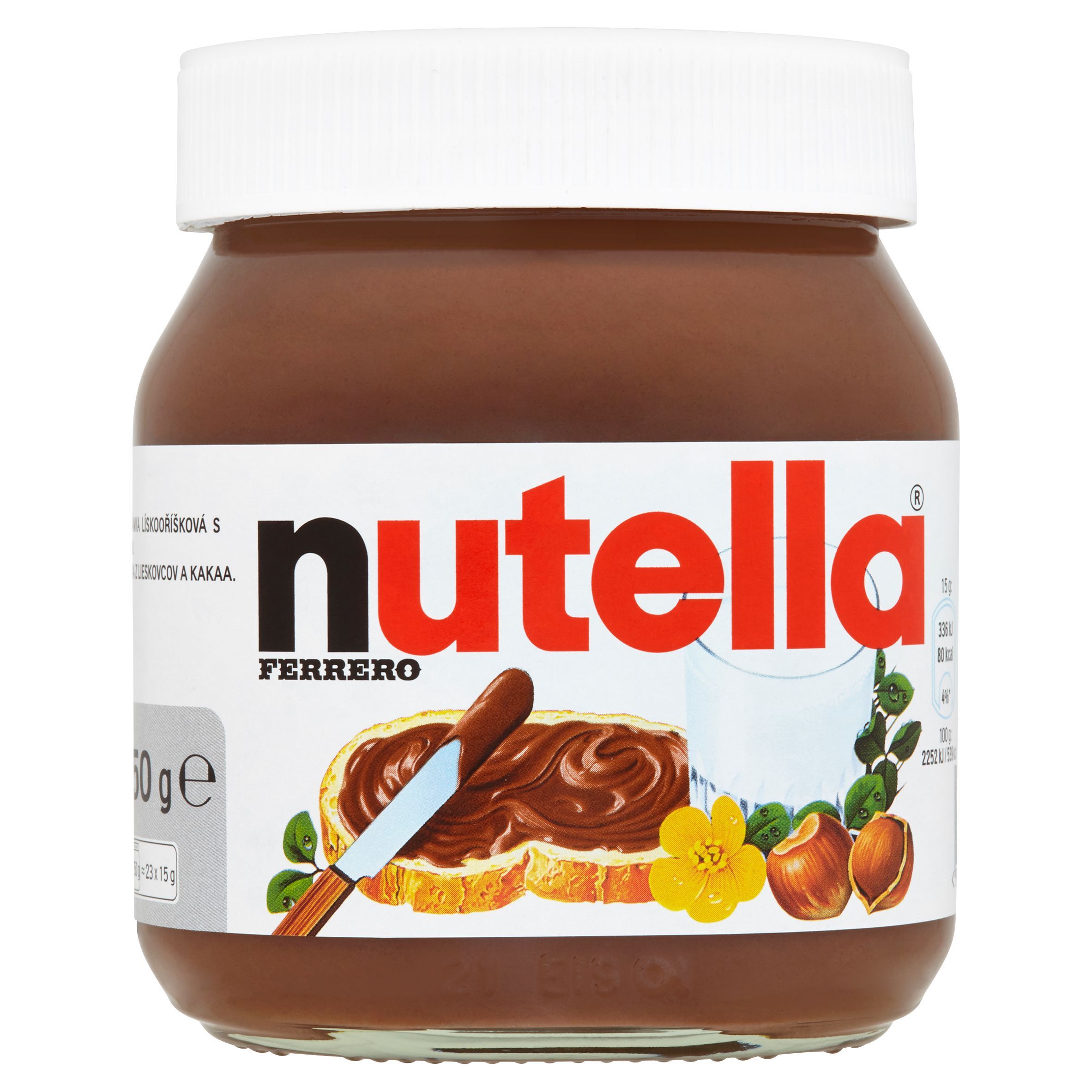Trvanlivé potraviny - Nutella Pomazánka lískooříšková s kakaem 350 g