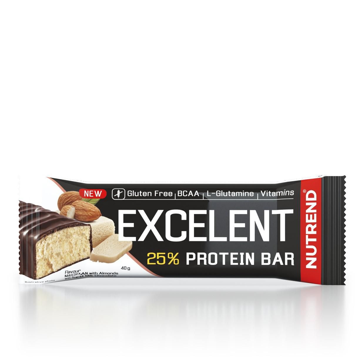 Trvanlivé potraviny - Nutrend Excelent Protein bar příchuť marcipánová s mandlemi 40 g