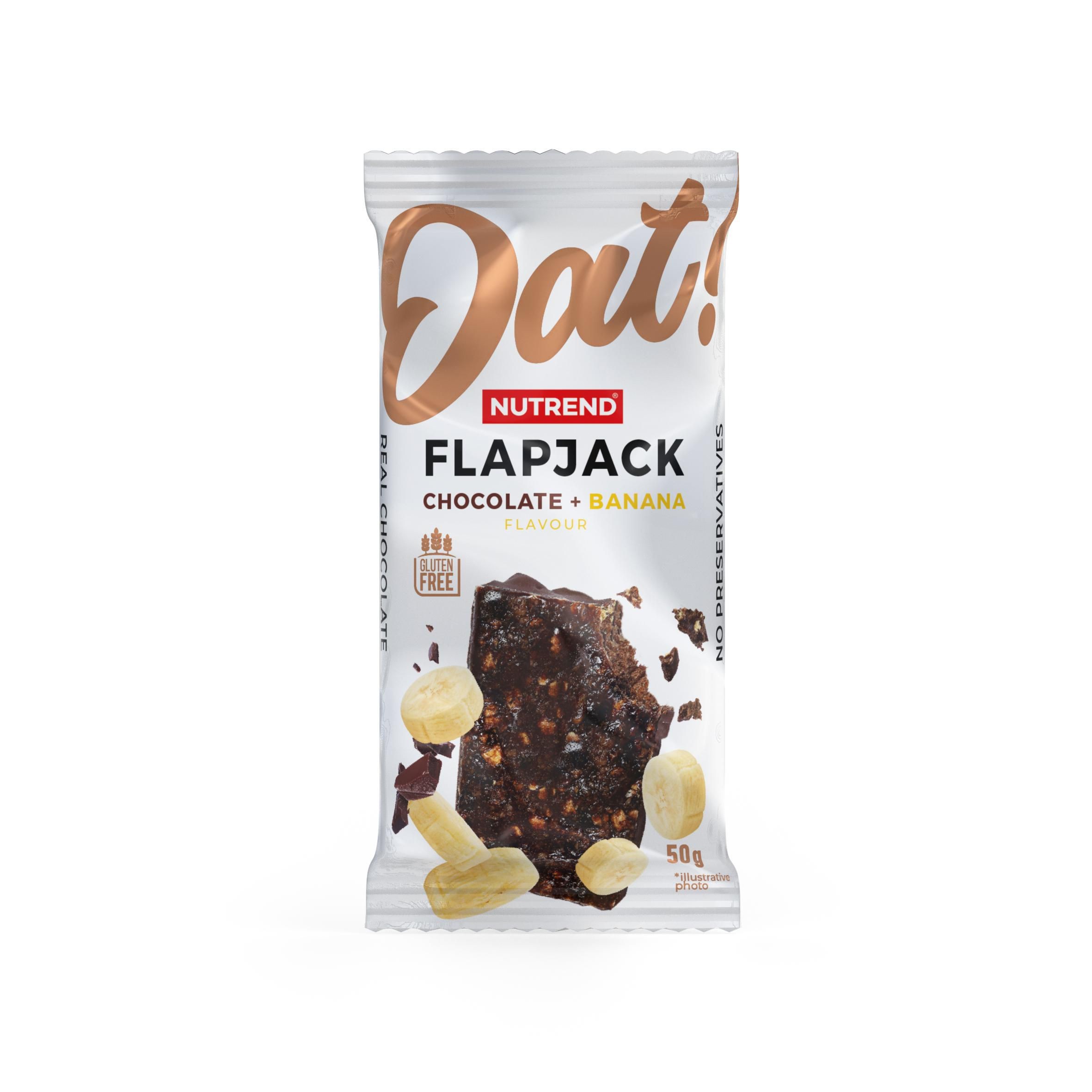 Zdravý svět - Nutrend Flapjack čokoláda + banán 50g