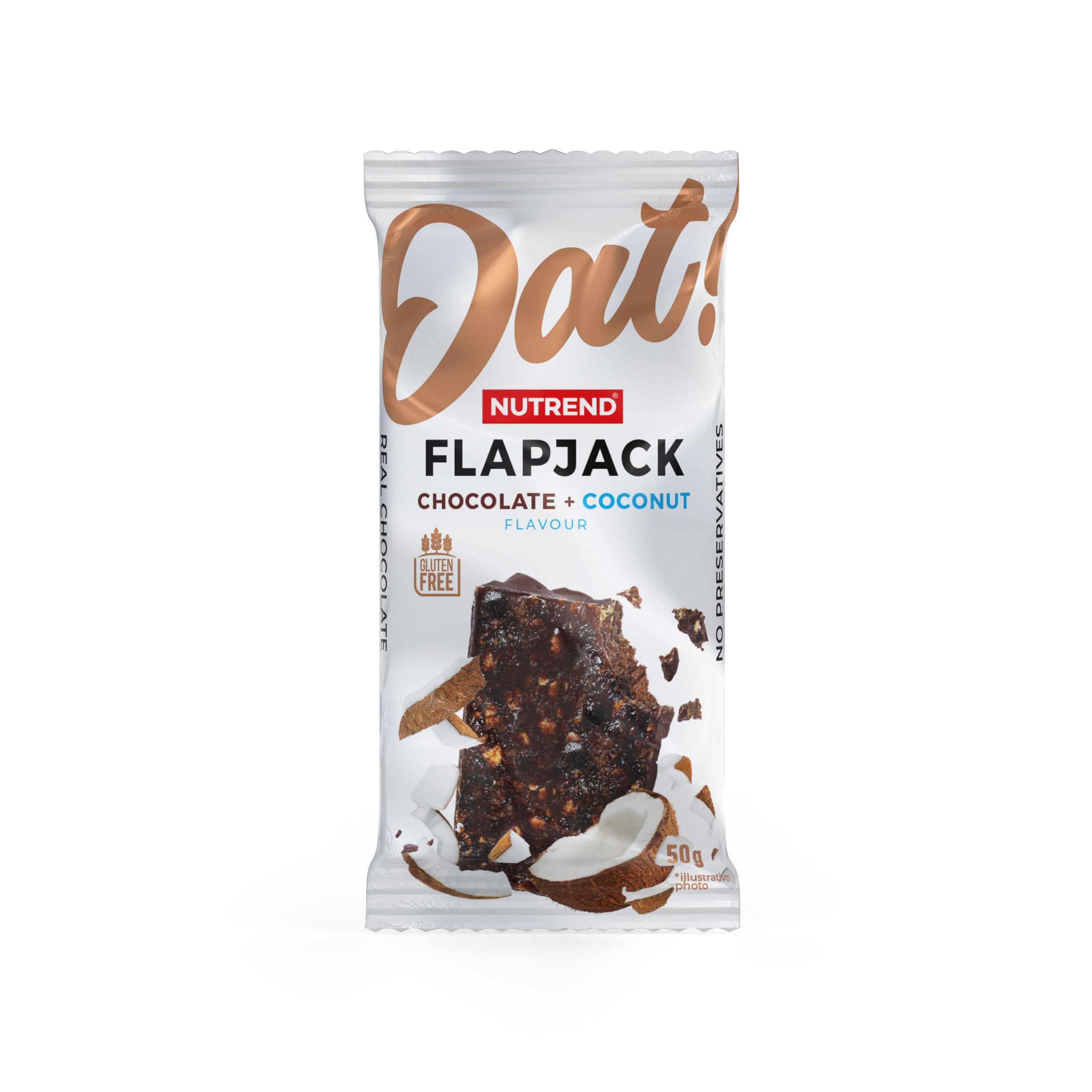 Zdravý svět - Nutrend Flapjack čokoláda + kokos 50g