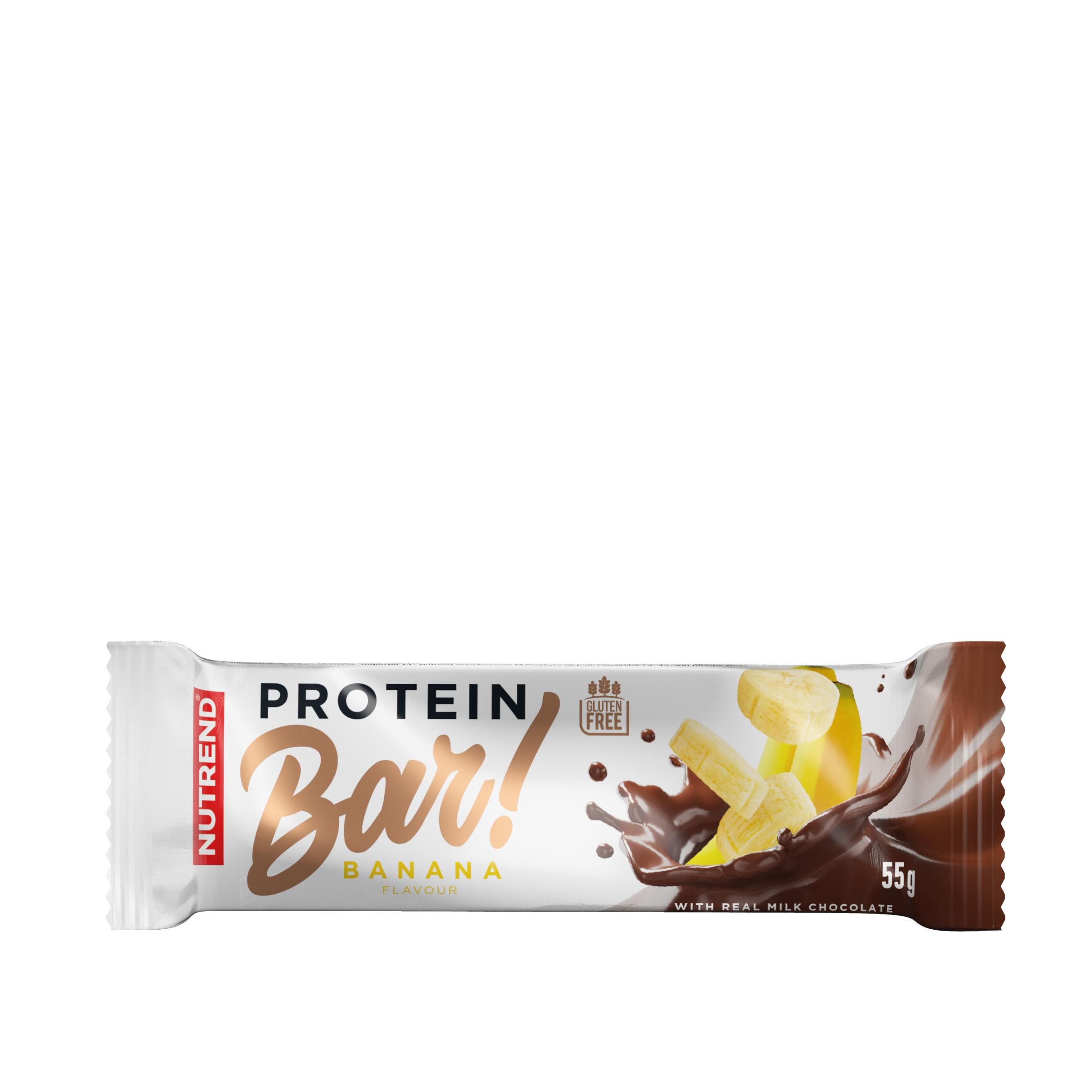 Trvanlivé potraviny - Nutrend PROTEIN BAR! příchuť banán 55g