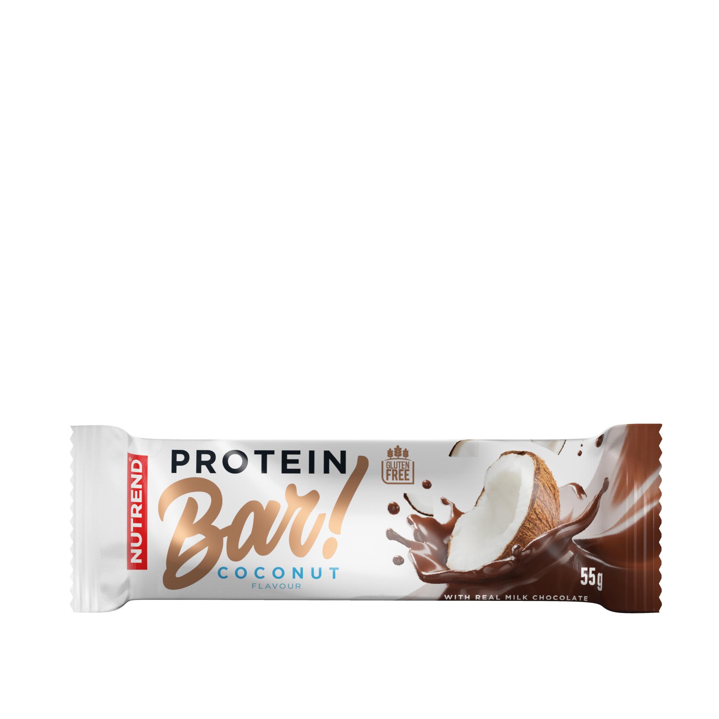 Trvanlivé potraviny - Nutrend PROTEIN BAR! příchuť kokos 55g