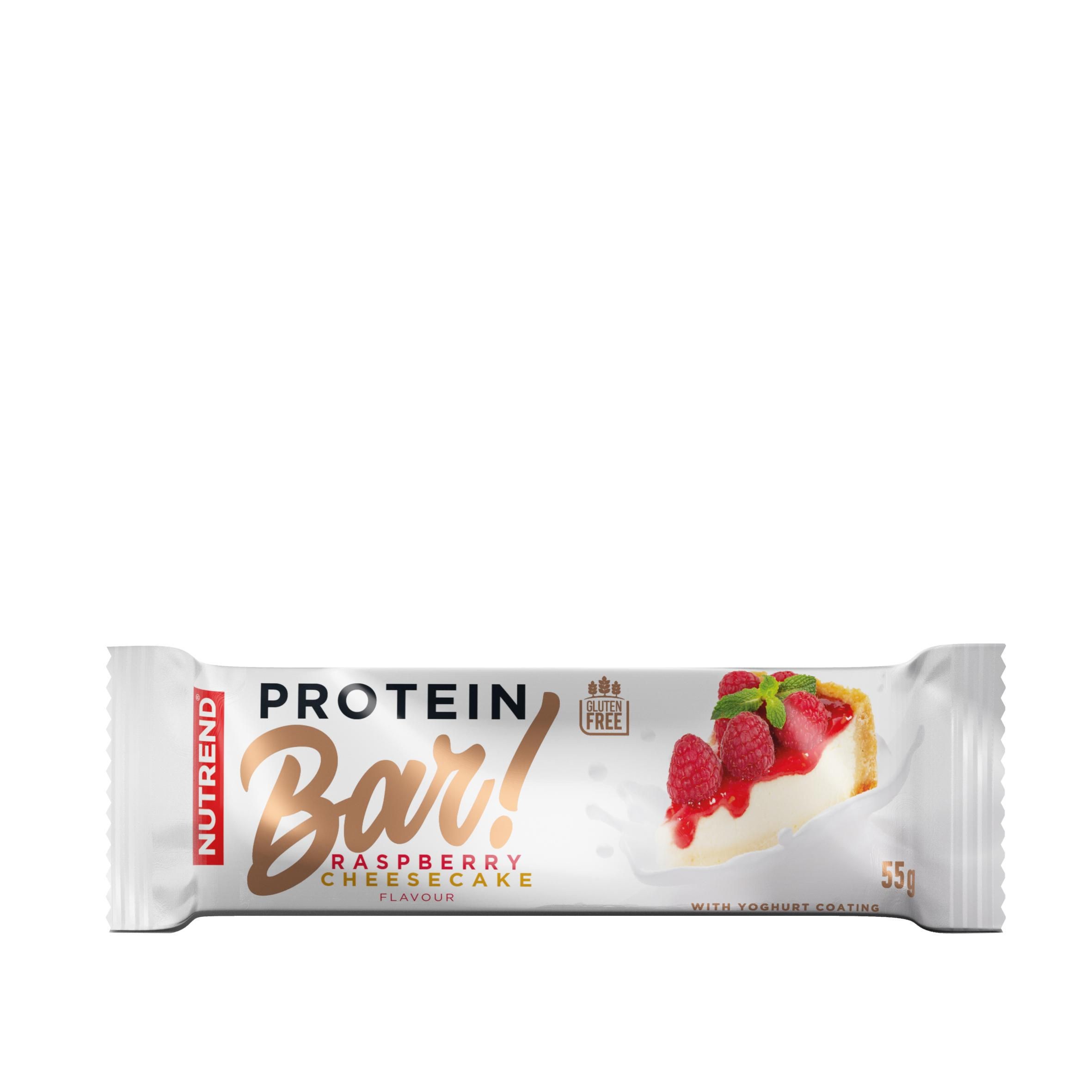 Trvanlivé potraviny - Nutrend PROTEIN BAR! příchuť malinový cheesecake 55g