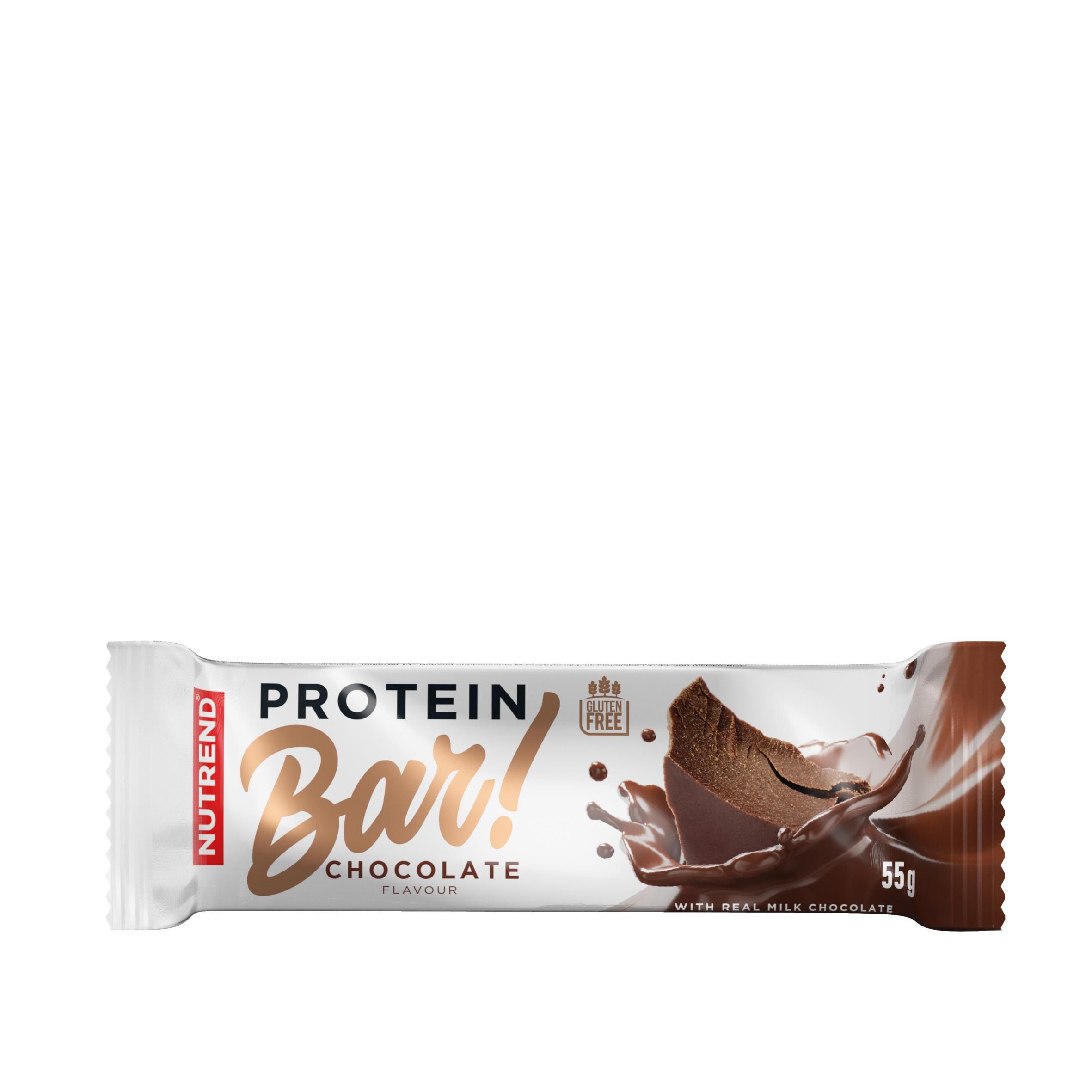 Trvanlivé potraviny - Nutrend PROTEIN BAR! s čokoládou 55g