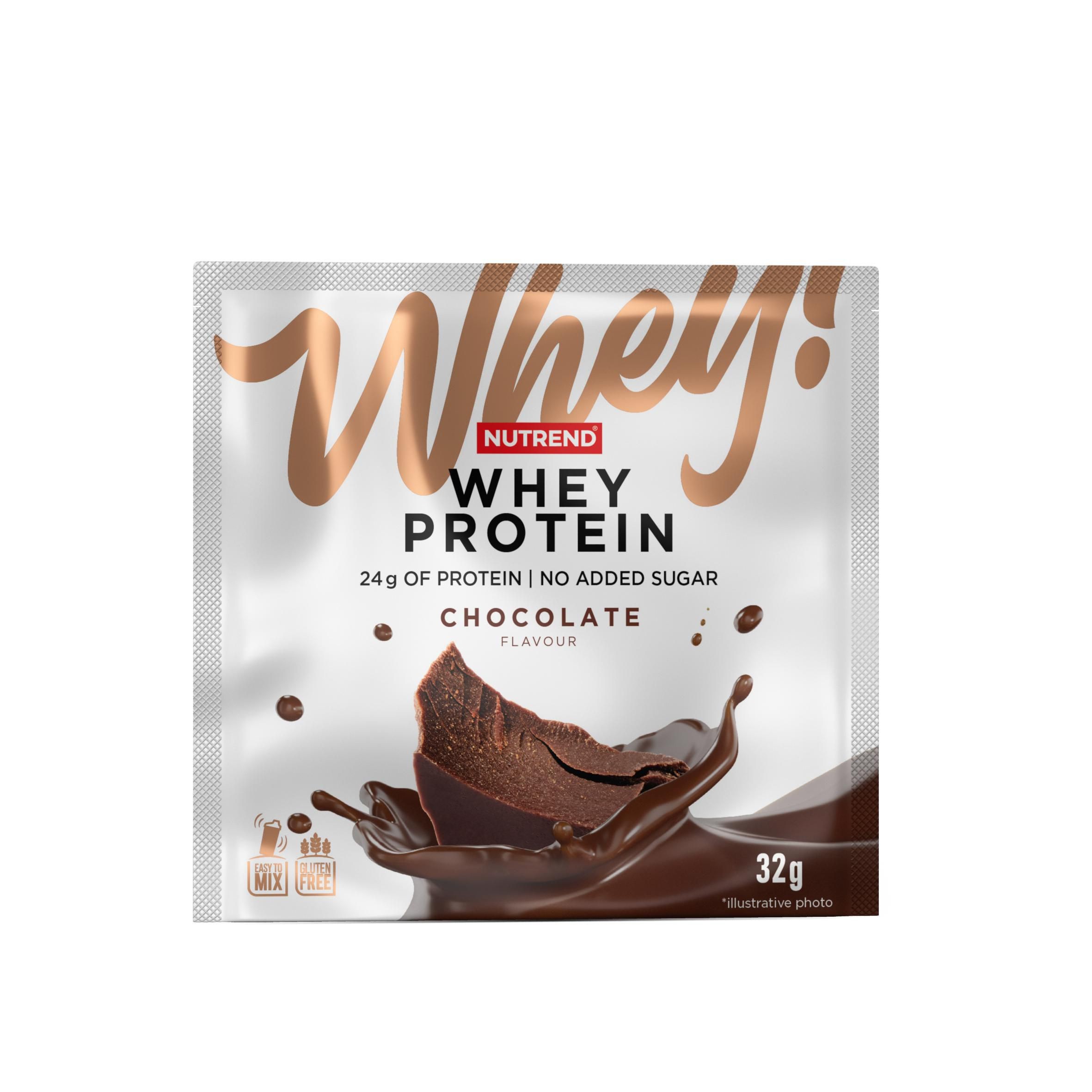 Domácnost a Zahrada - Nutrend WHEY PROTEIN příchuť čokoláda 32 g