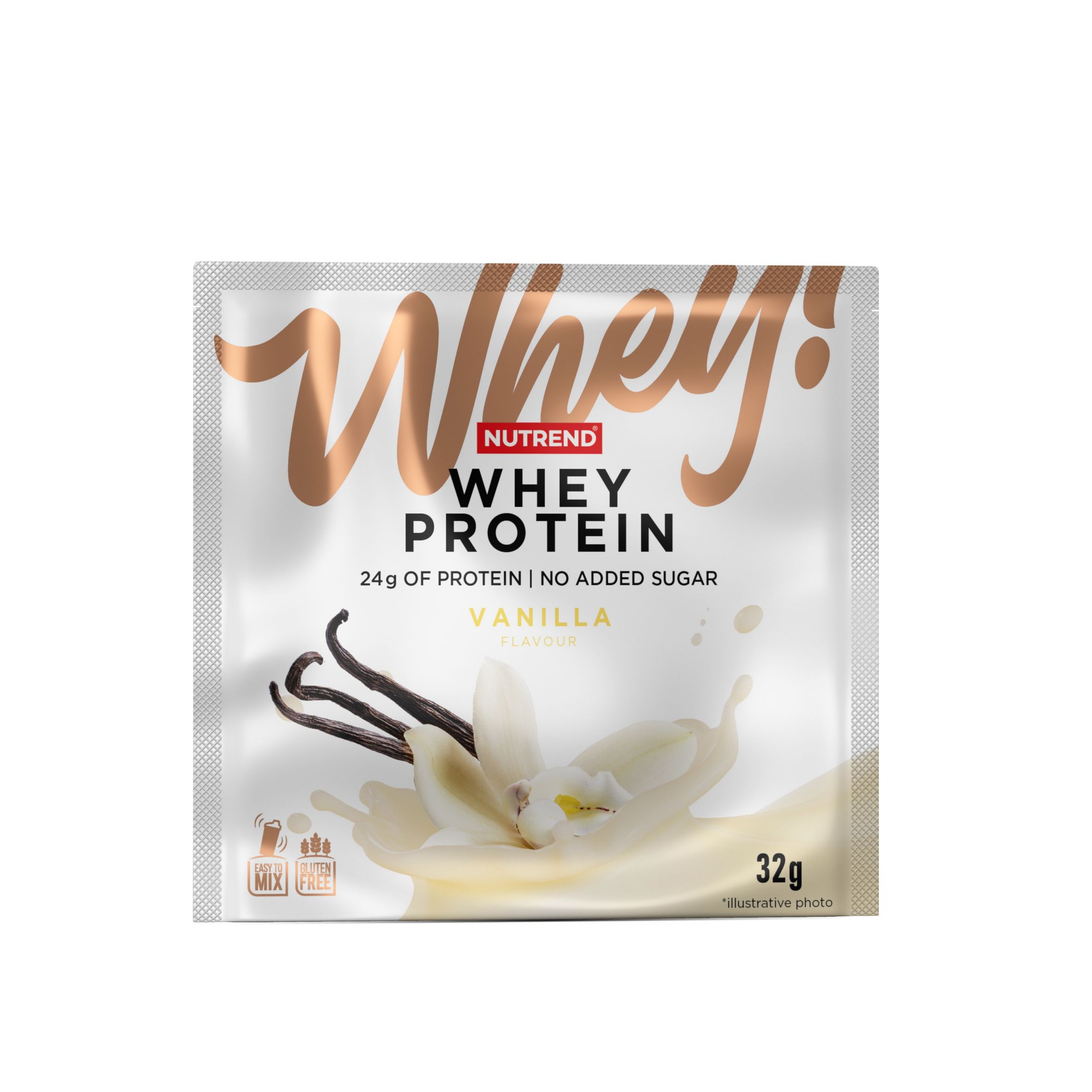 Domácnost a Zahrada - Nutrend WHEY PROTEIN příchuť vanilka 32g