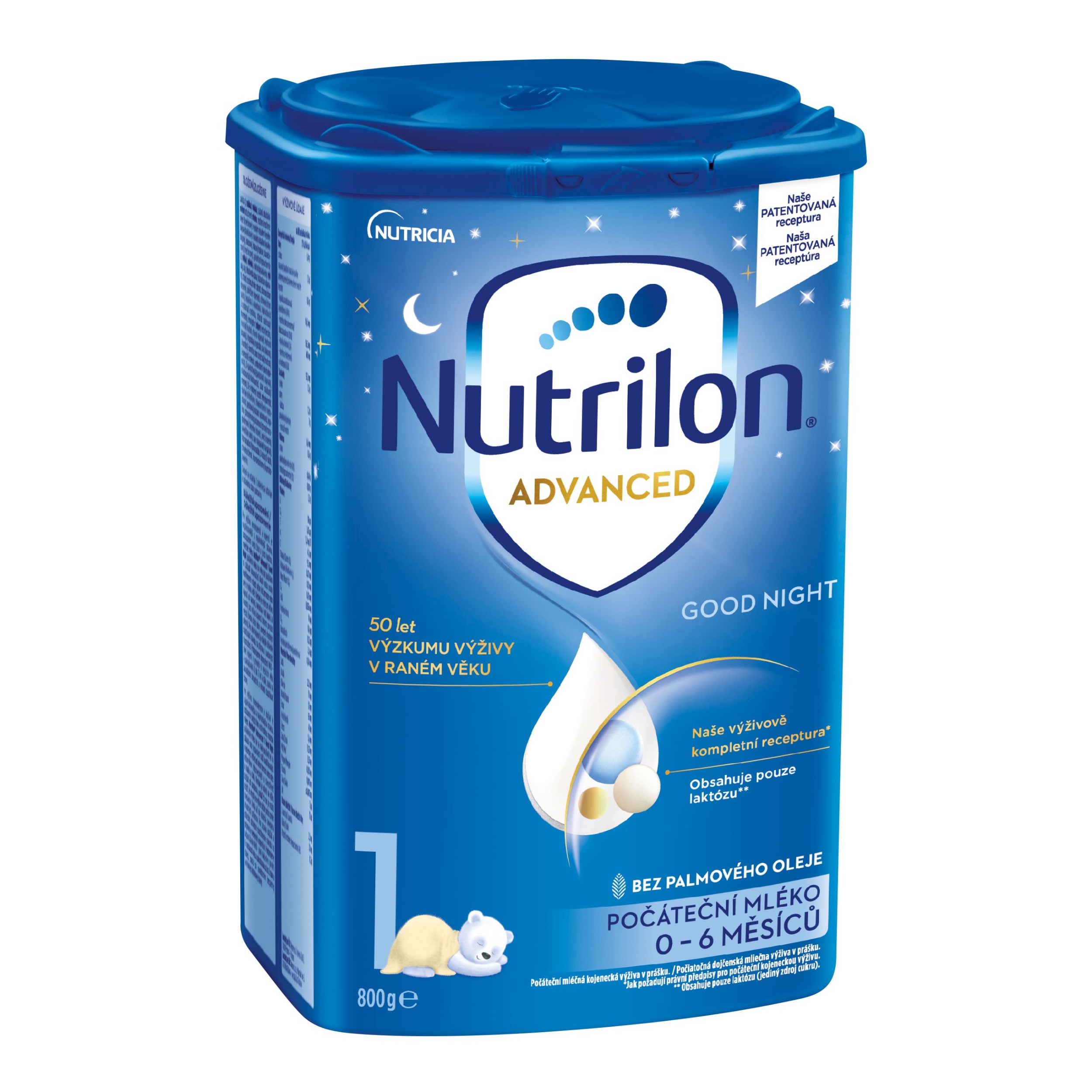 Svět dětí - Nutrilon 1 Pronutra Good Sleep počáteční mléko na dobrou noc od narození 800 g