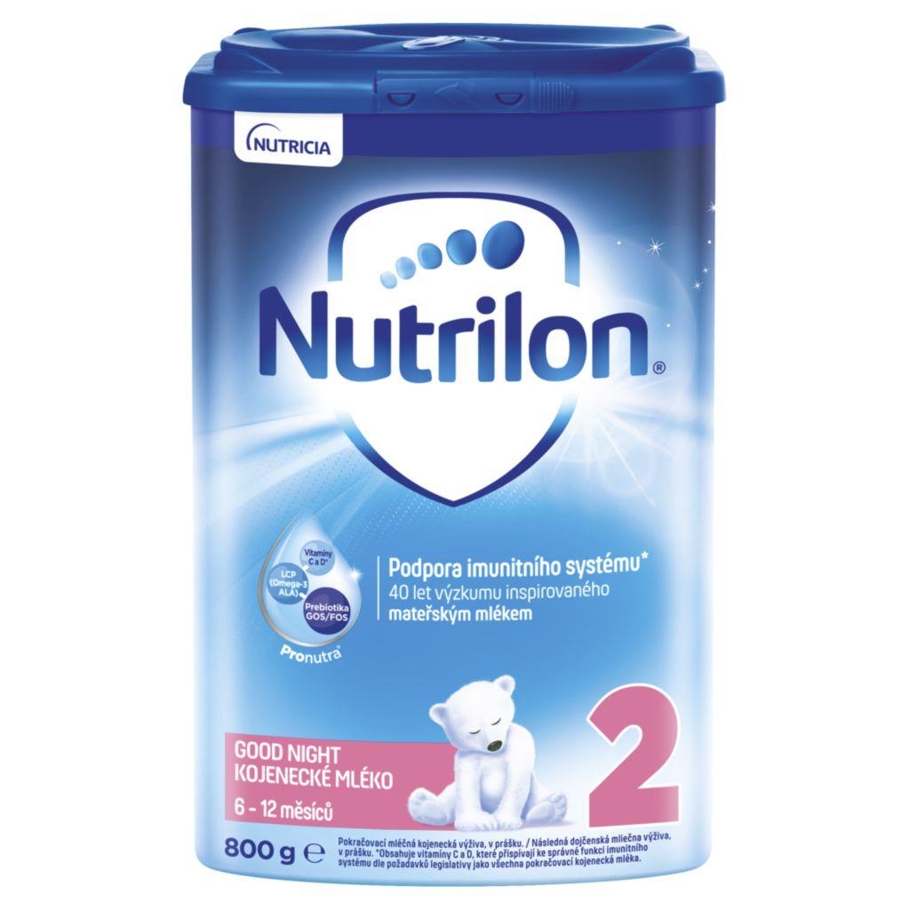 Svět dětí - Nutrilon 2 Pronutra Good Night pokračovací mléko na dobrou noc od ukončeného 6 měsíce 800 g
