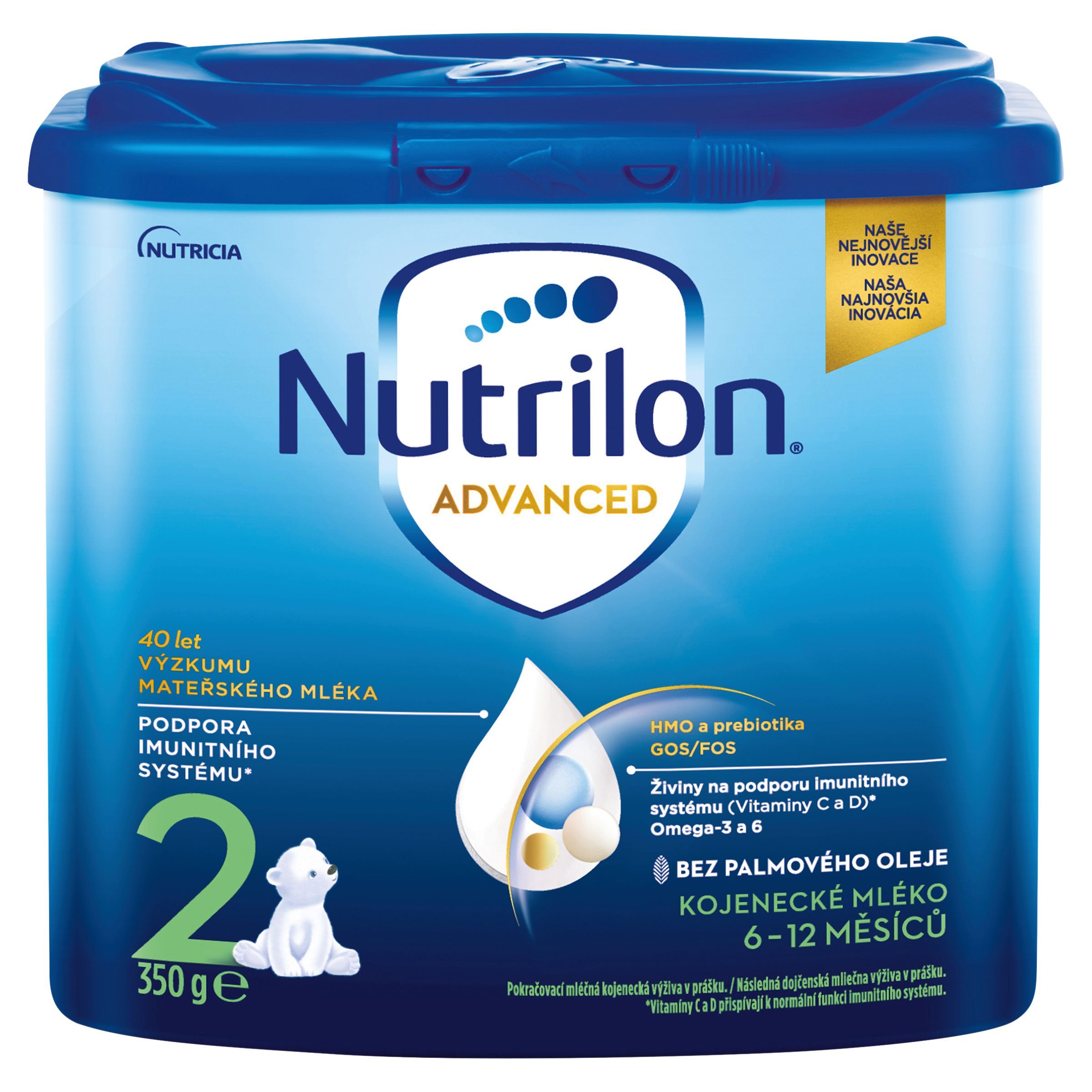 Svět dětí - Nutrilon 2 Pronutra pokračovací mléko od ukončeného 6 měsíce 350 g