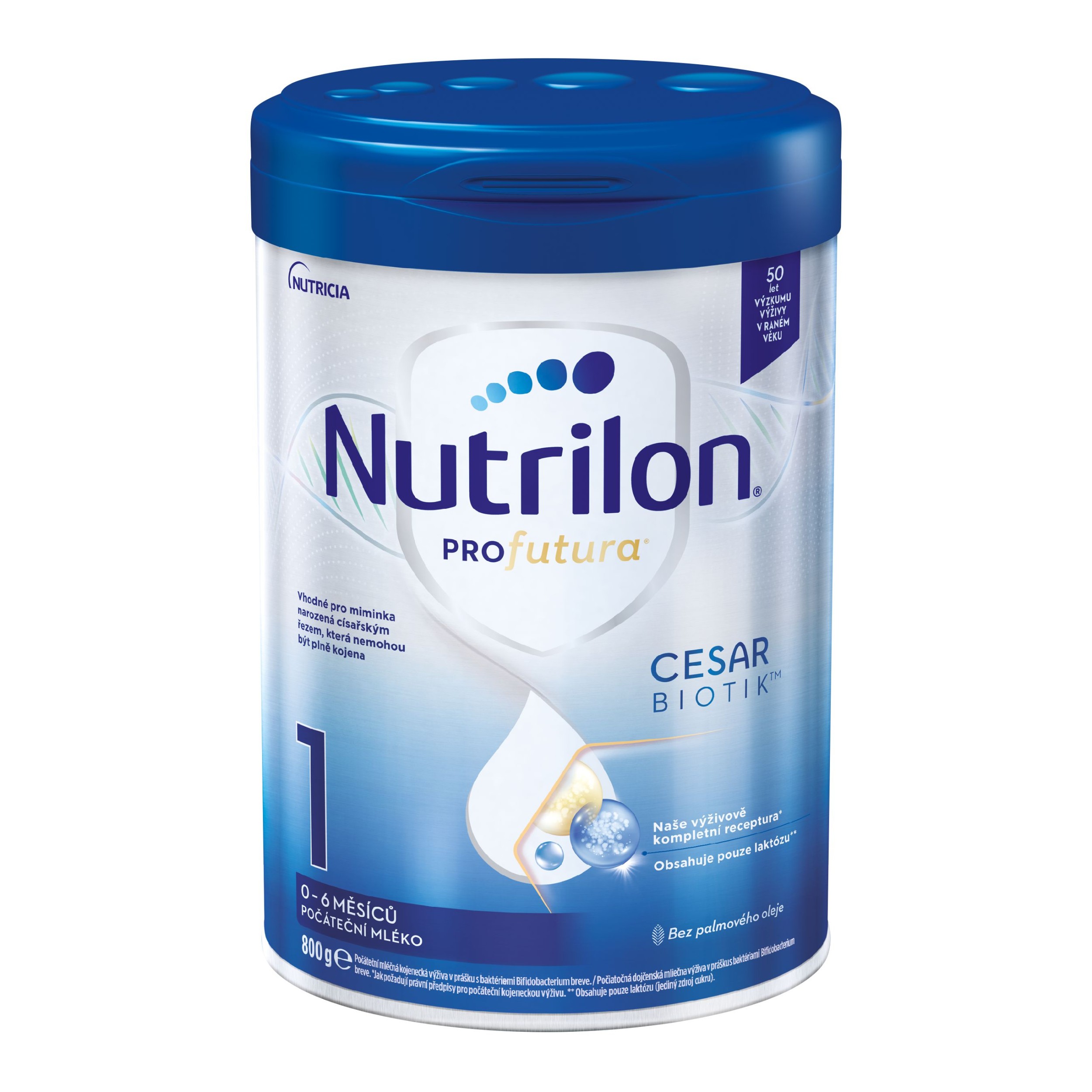 Svět dětí - Nutrilon Profutura CESARBIOTIK 1 počáteční mléko od narození 0+, 800g