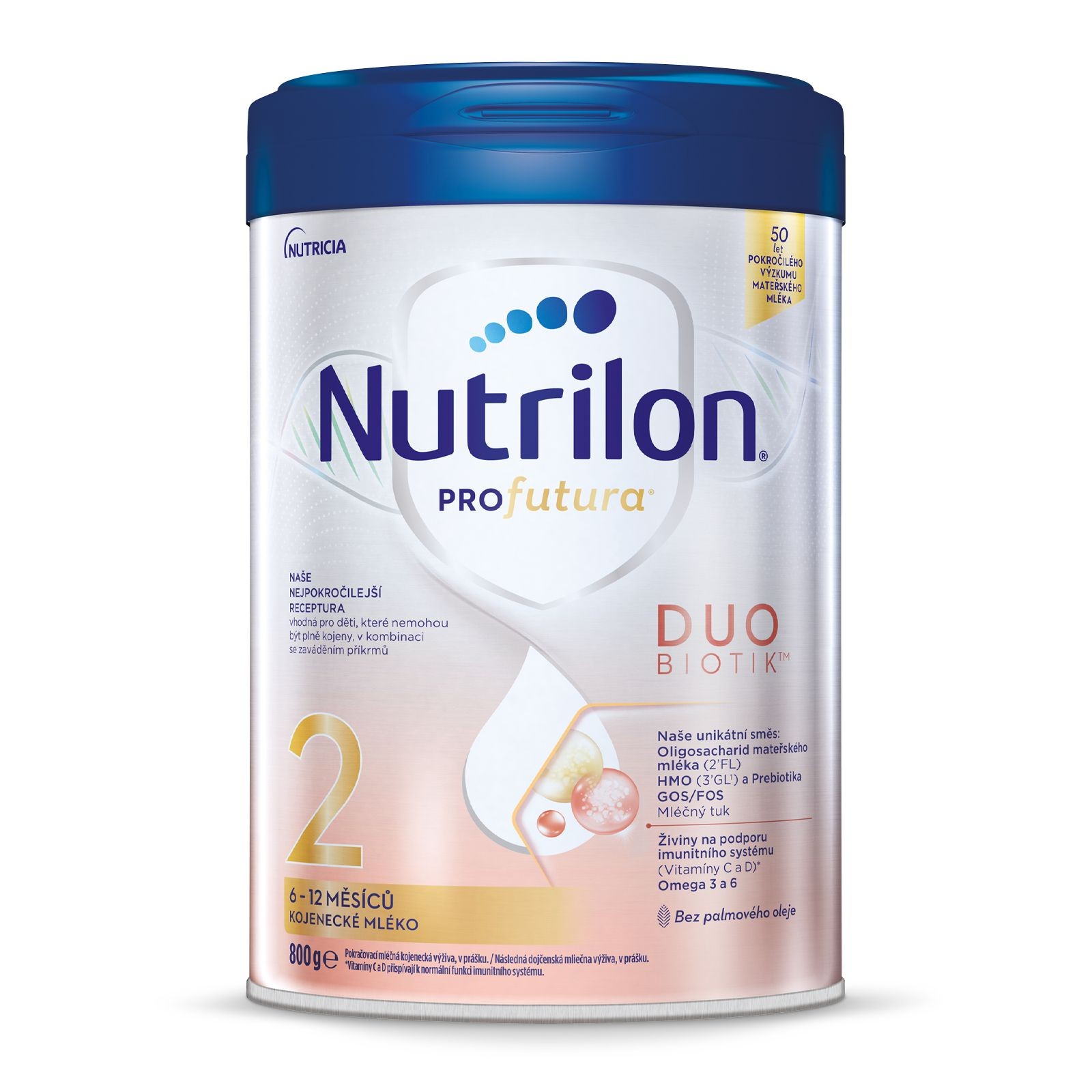 Svět dětí - Nutrilon Profutura DUOBIOTIK 2 kojenecké mléko od uk. 6. měsíce 6+, 800g