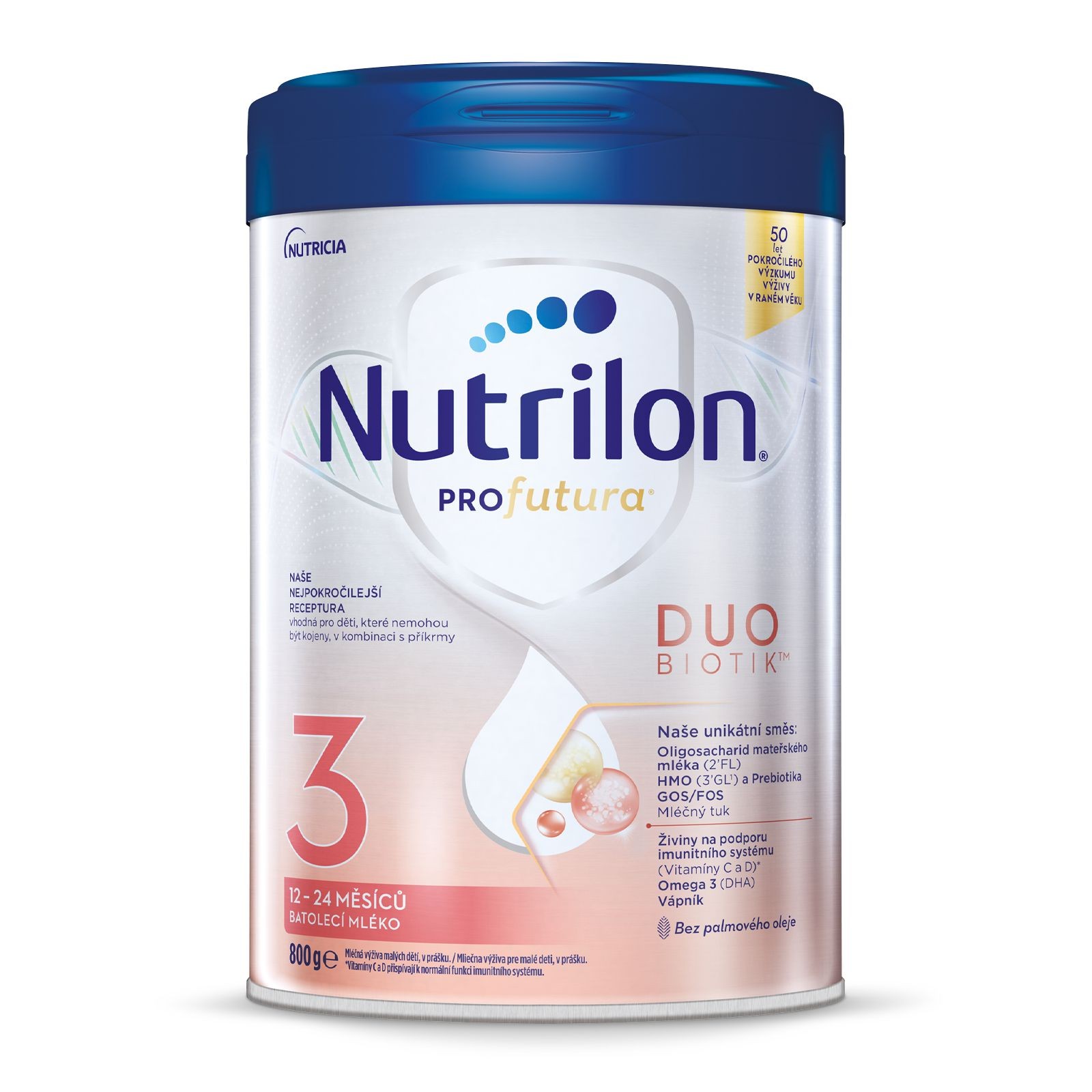 Svět dětí - Nutrilon Profutura DUOBIOTIK 3 batolecí mléko od uk. 12. měsíce 12+, 800g