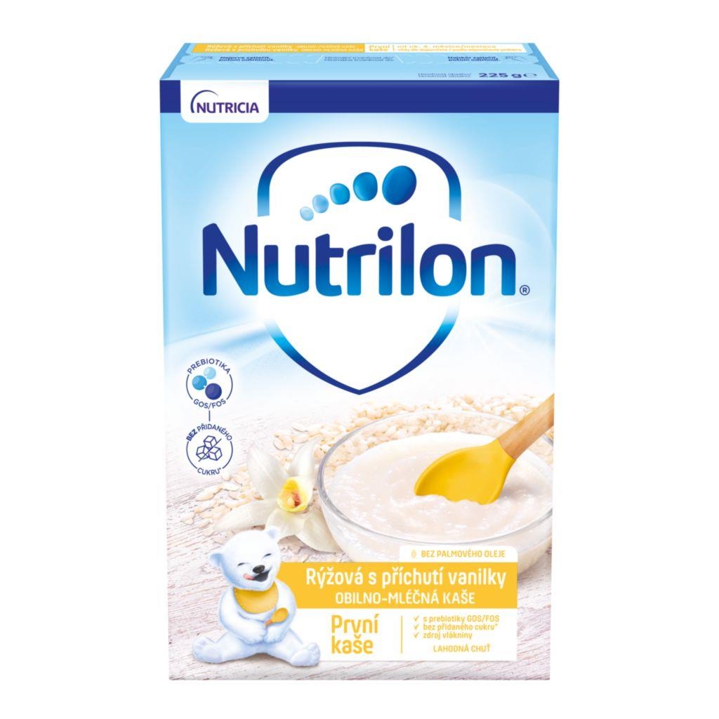 Svět dětí - Nutrilon Pronutra První mléčná kaše rýžová s příchutí vanilky od uk. 4. měsíce 225 g