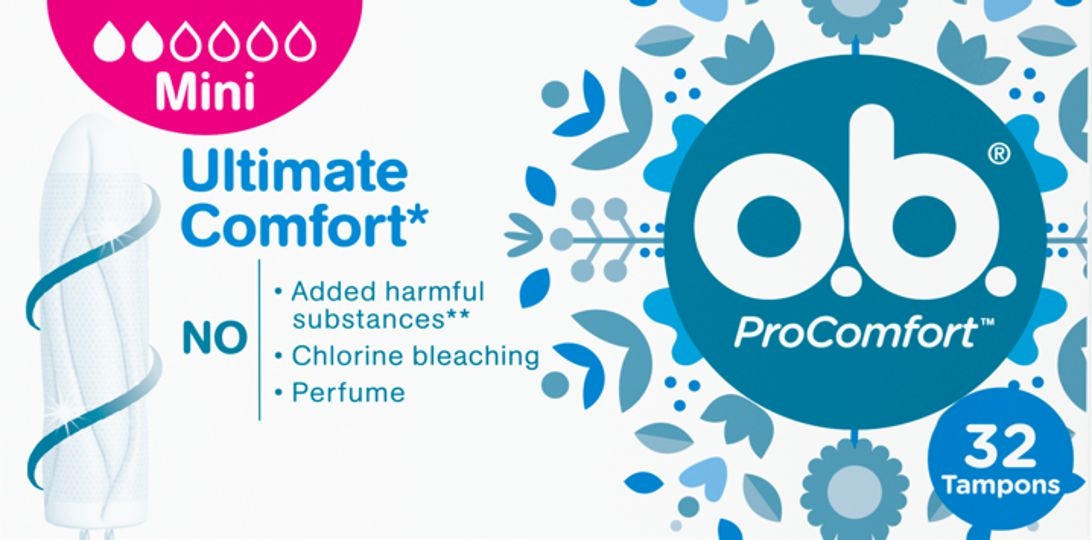 Drogerie a kosmetika - o.b.® ProComfort™ Mini tampony