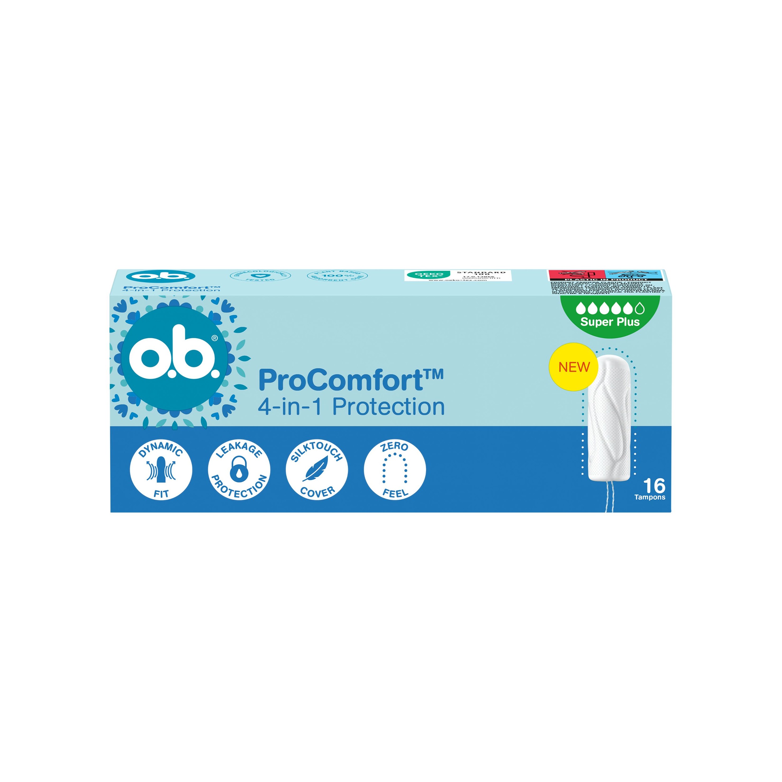 Drogerie a kosmetika - o.b. ProComfort Super plus 16 ks
