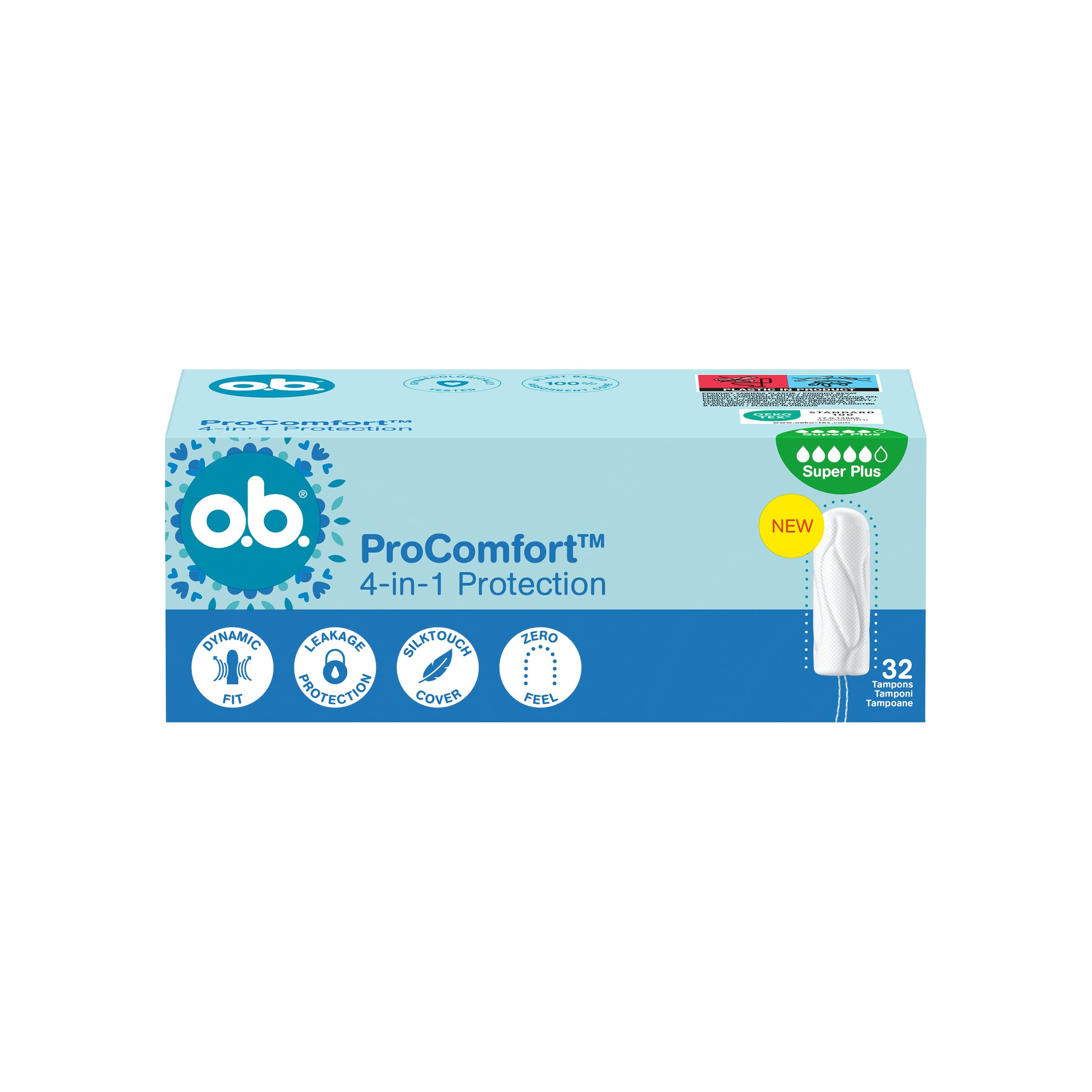 Drogerie a kosmetika - o.b. ProComfort Super plus 32 ks