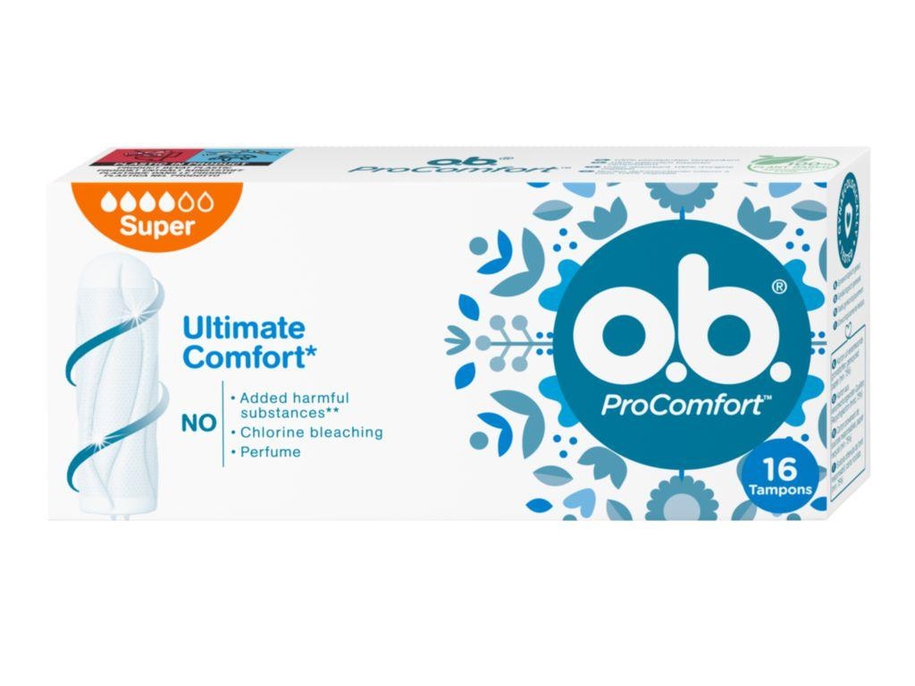 Drogerie a kosmetika - o.b.® ProComfort™ Super tampony