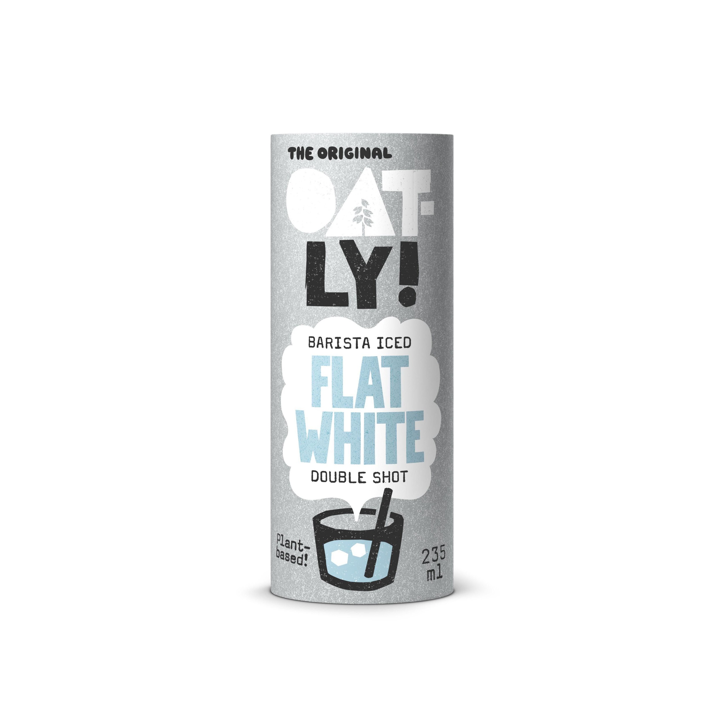 Oatly! Barista Iced Flat White 235 ml-0
