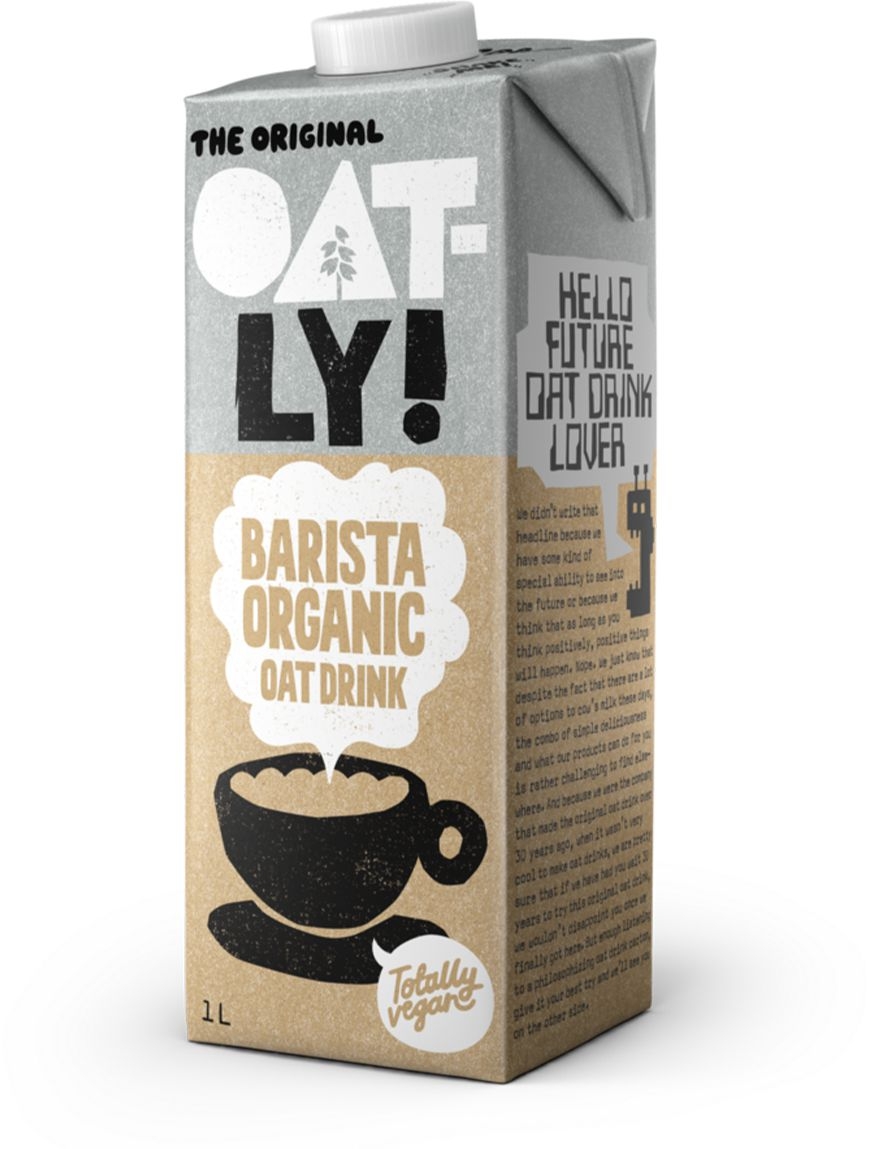 Zdravý svět - Oatly! BIO Ovesný nápoj Barista 1l