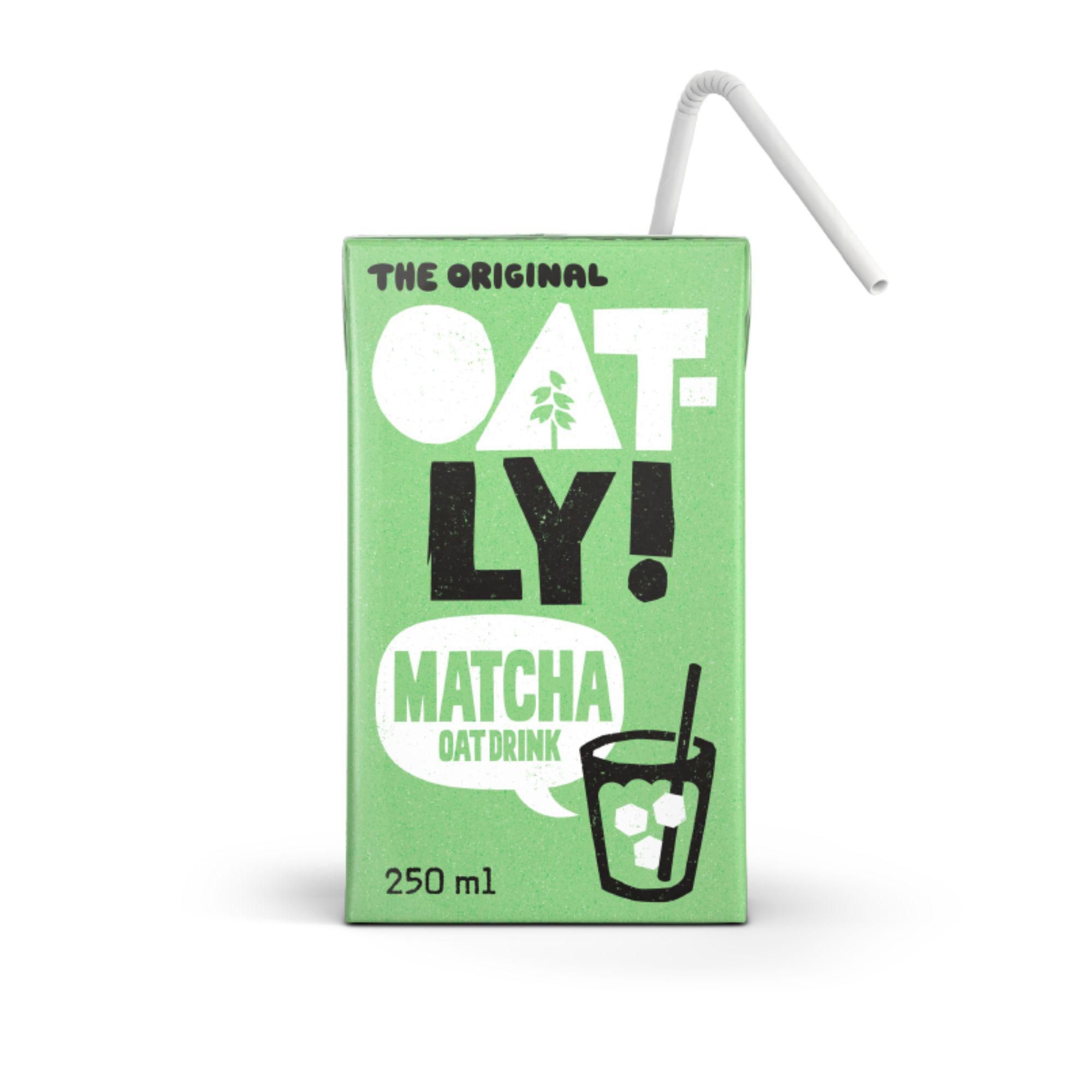 Oatly! Ovesný nápoj Matcha 250 ml-0
