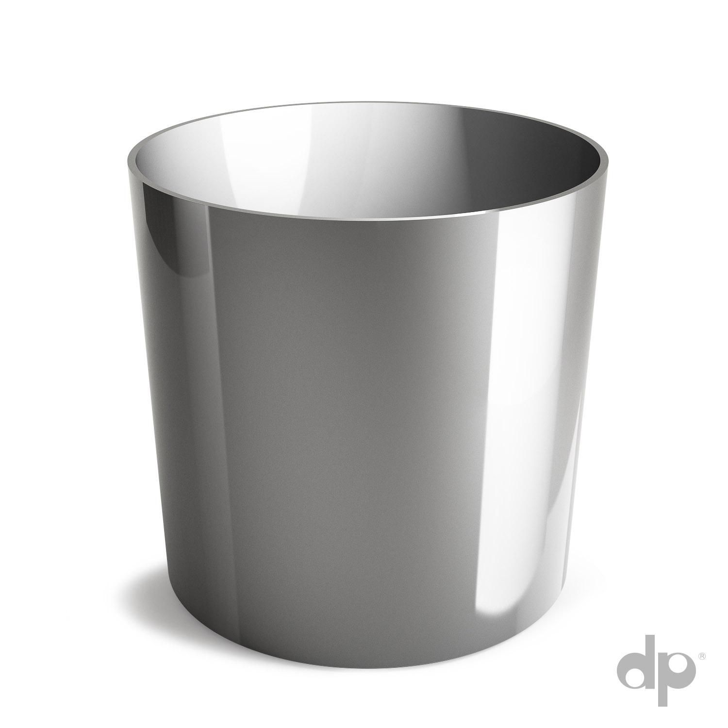 Domácnost a Zahrada - Obal plast CYLINDER pr.9 cm stříbrný