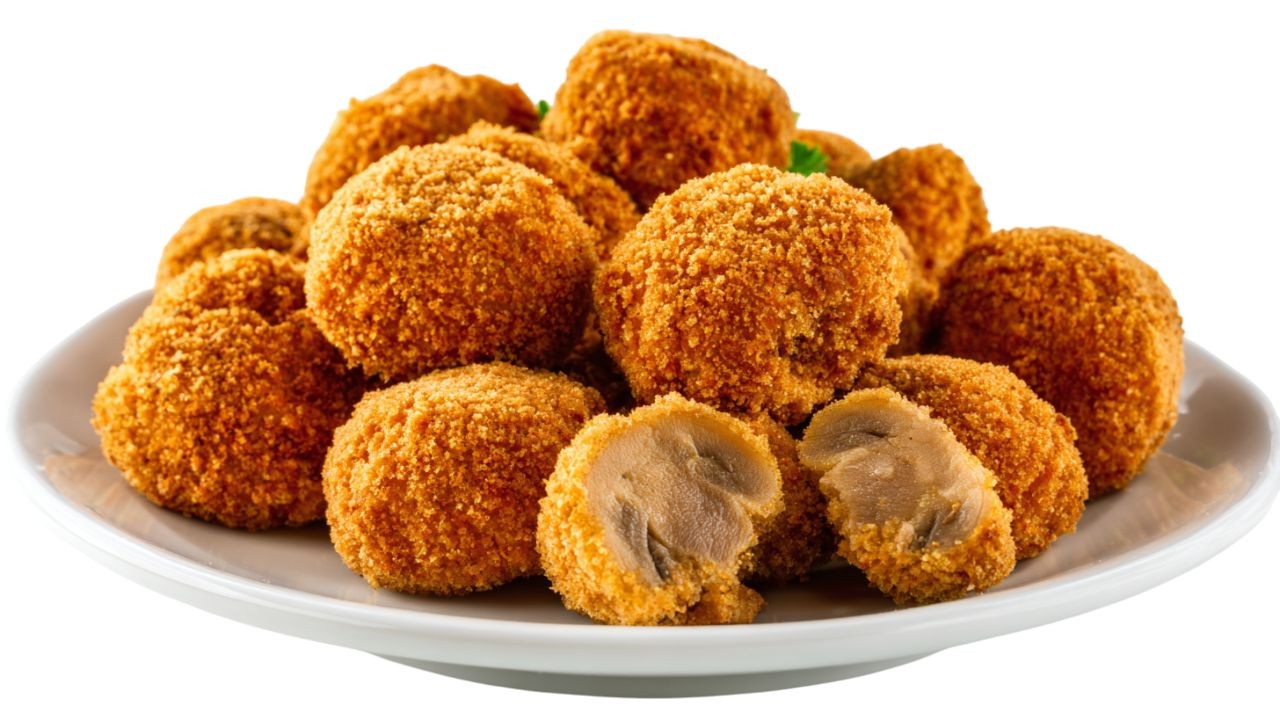 Mražené potraviny - Obalované žampiony předsmažené mražené volné - cca 300 g