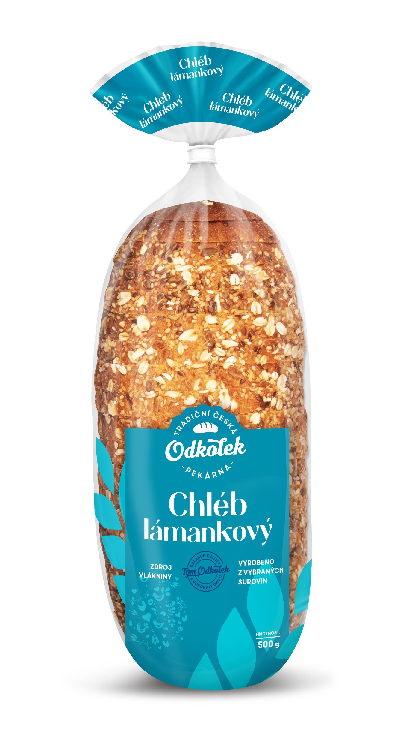 Odkolek Chléb lámankový krájený balený 500 g-0