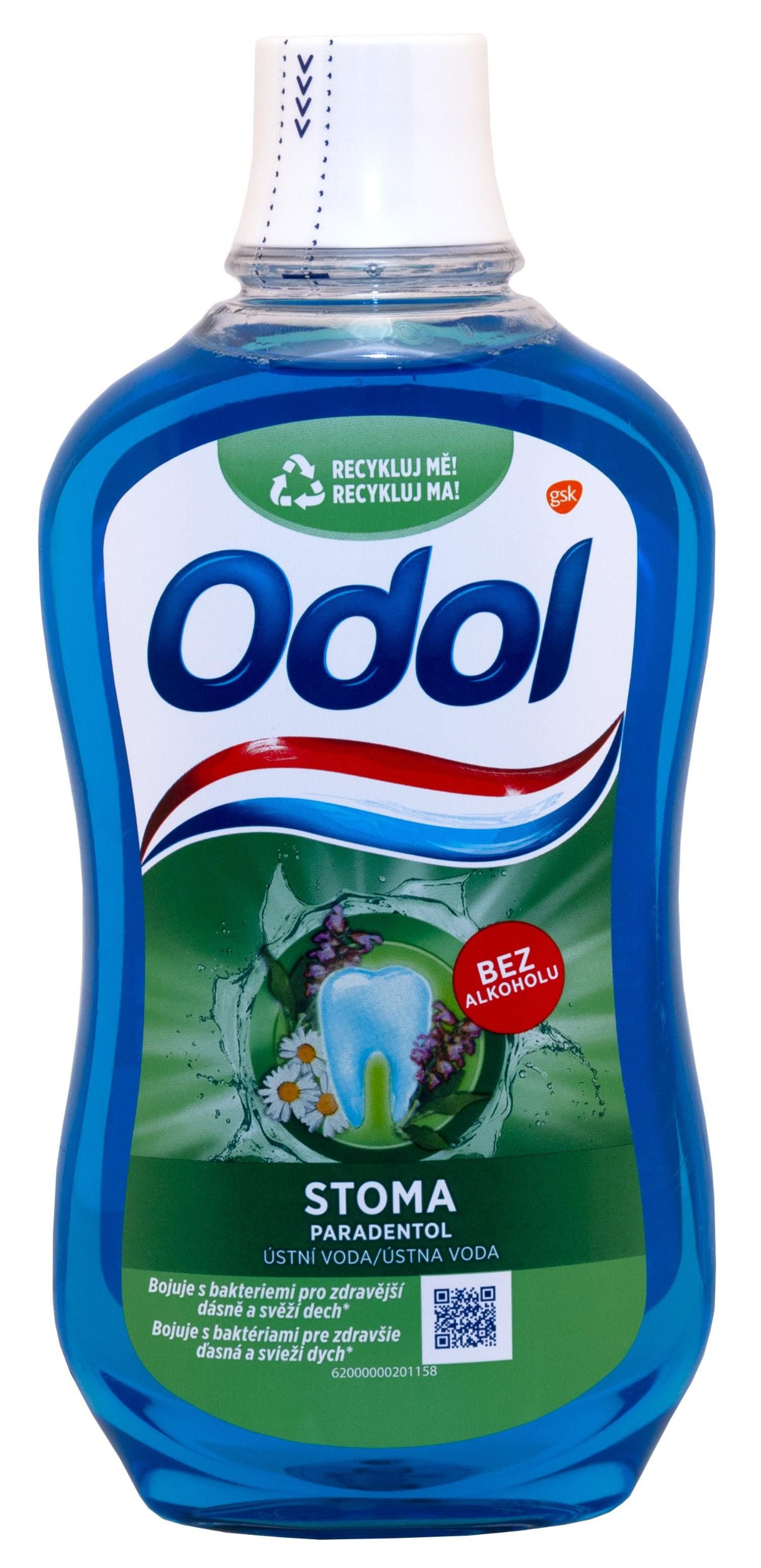 Drogerie a kosmetika - Odol Stoma Paradentol ústní voda 500 ml