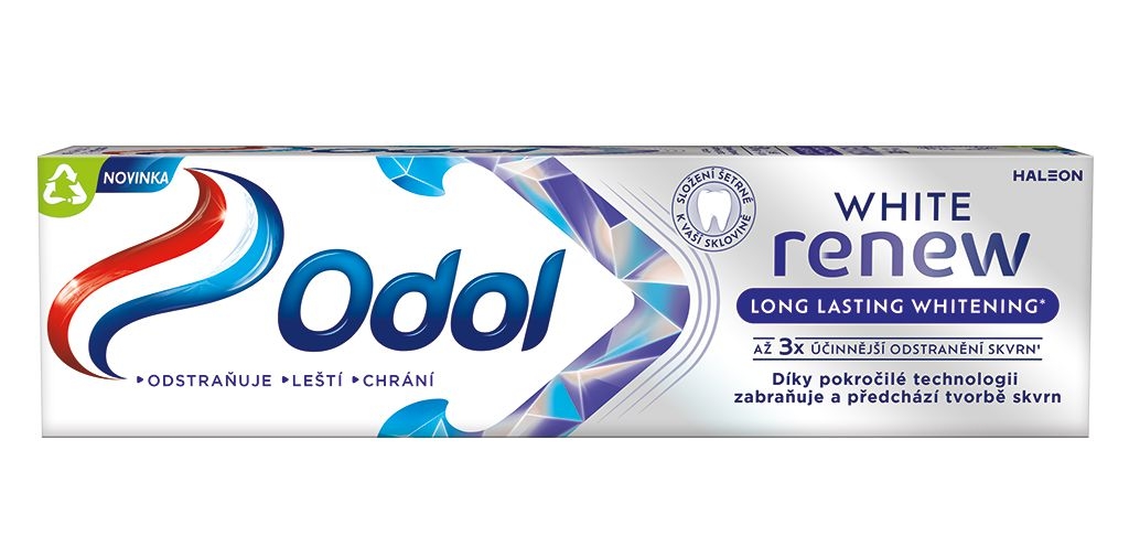 Drogerie a kosmetika - Odol White Renew Long Lasting Whitenin 75 ml