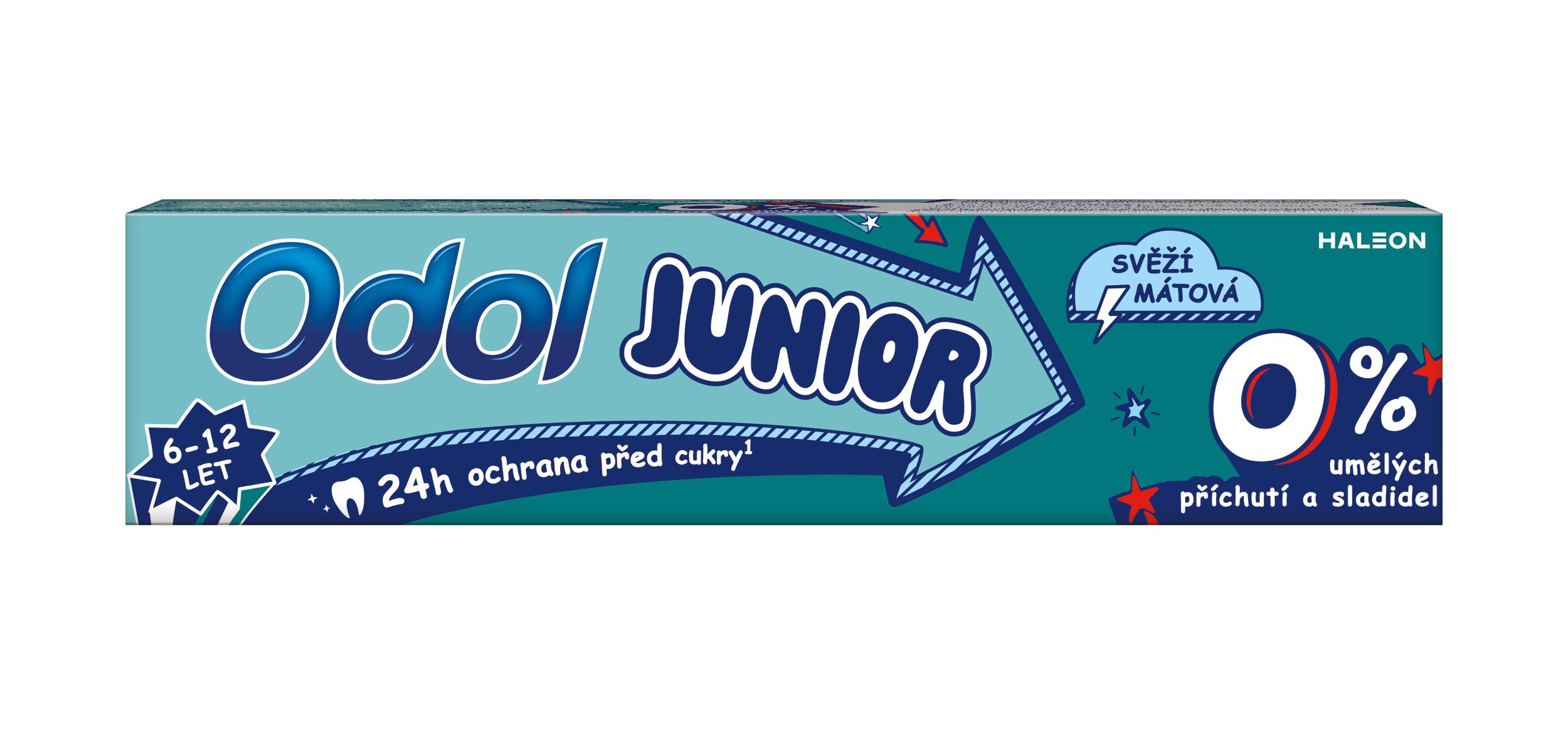 Drogerie a kosmetika - Odol zubní pasta Junior 50 ml