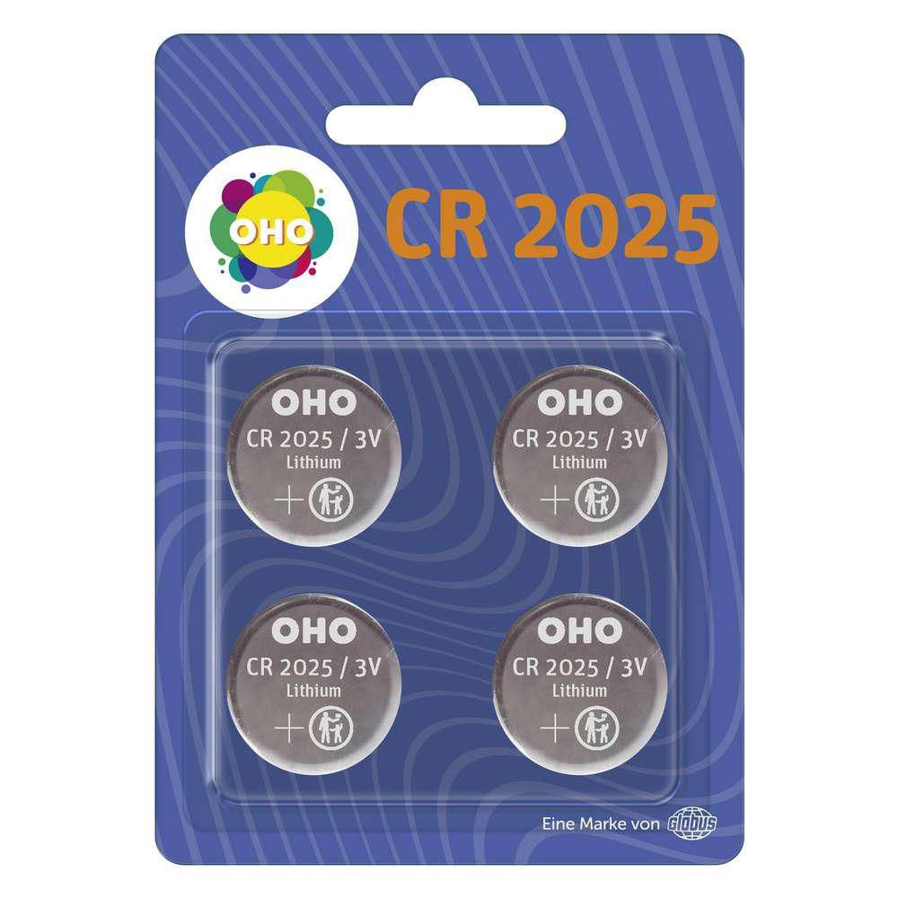 Elektro - OHO Lithiová baterie CR2025 4 ks