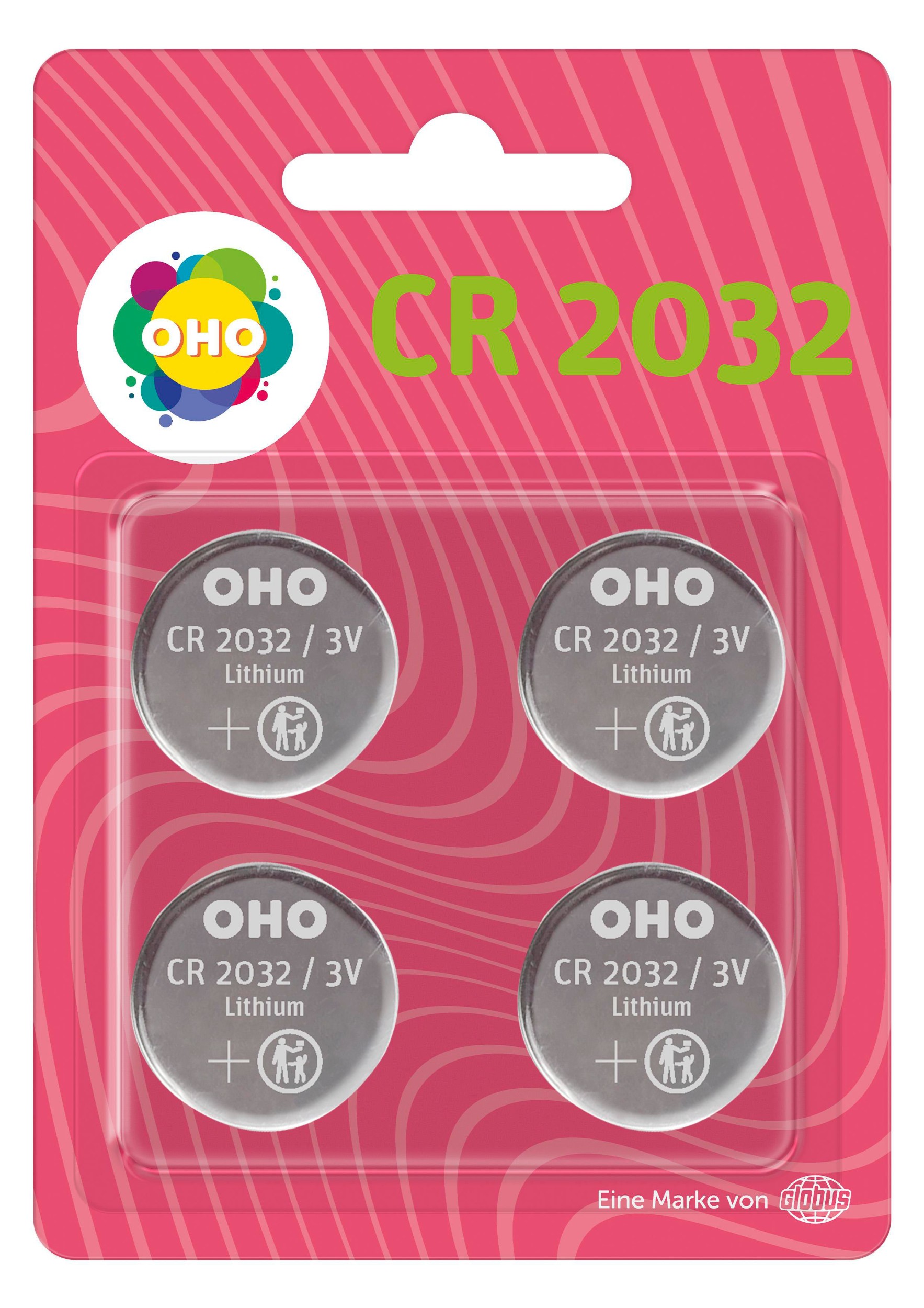 Elektro - OHO Lithiová baterie CR2032 4 ks