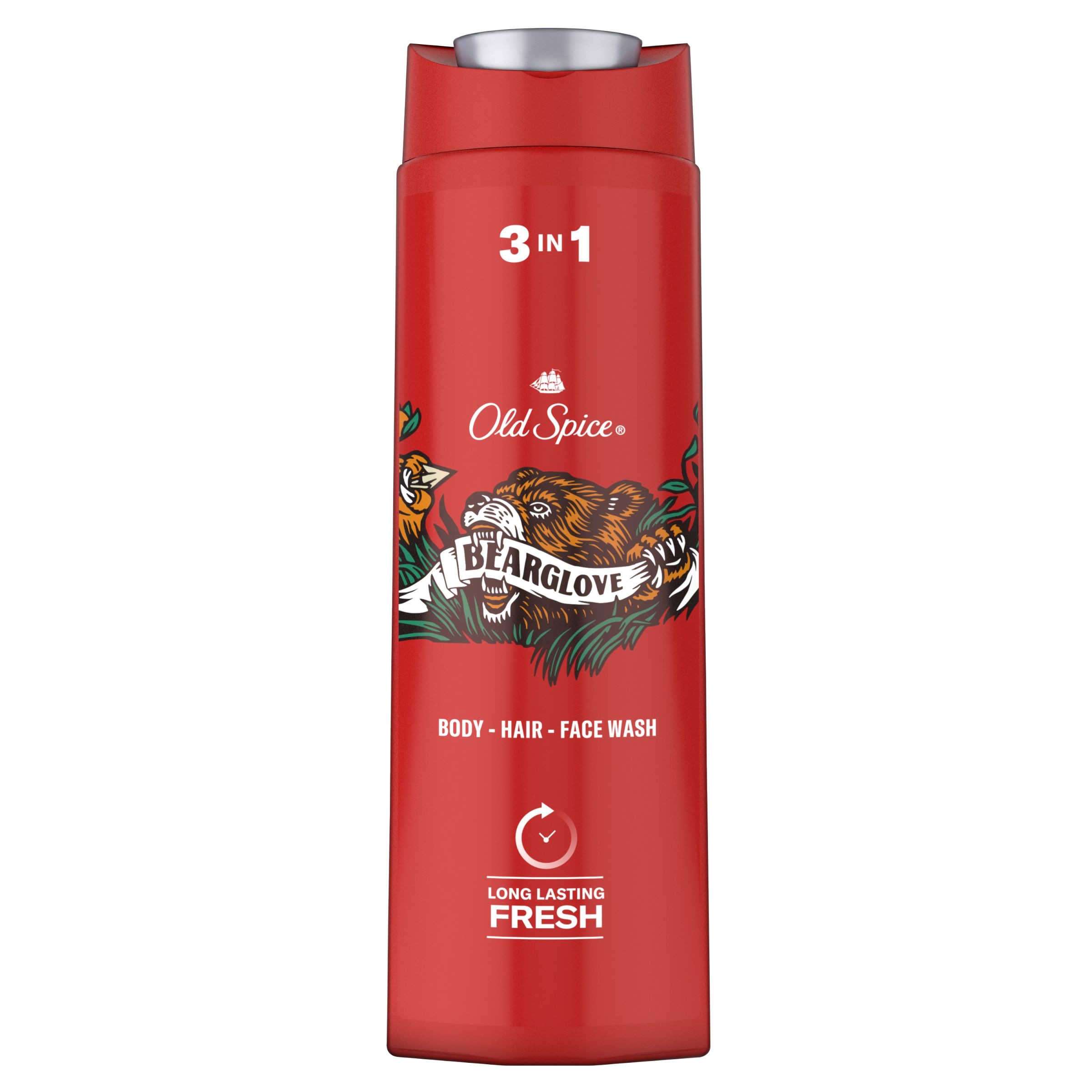 Drogerie a kosmetika - Old Spice Bearglove Sprchový gel pro muže 3v1 400 ml