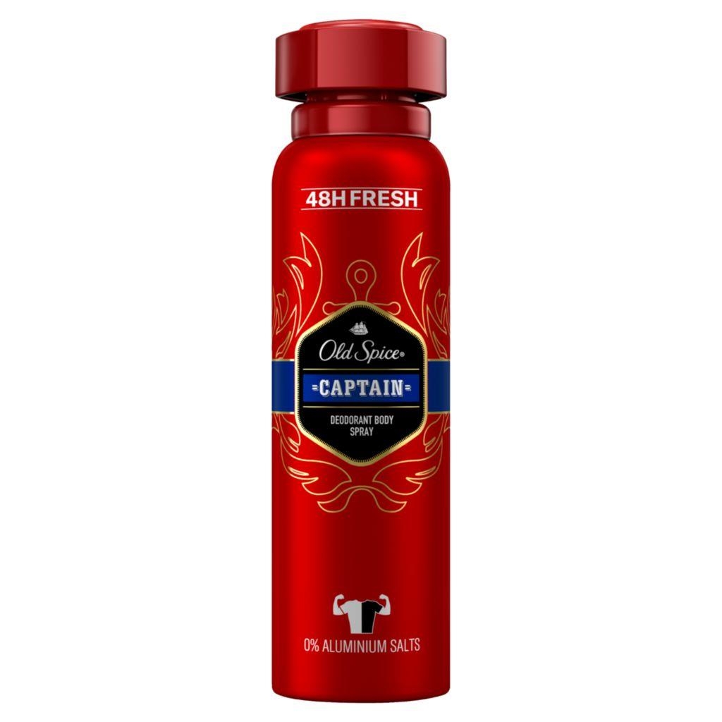 Drogerie a kosmetika - Old Spice Captain Deodorant ve spreji pro muže 150 ml